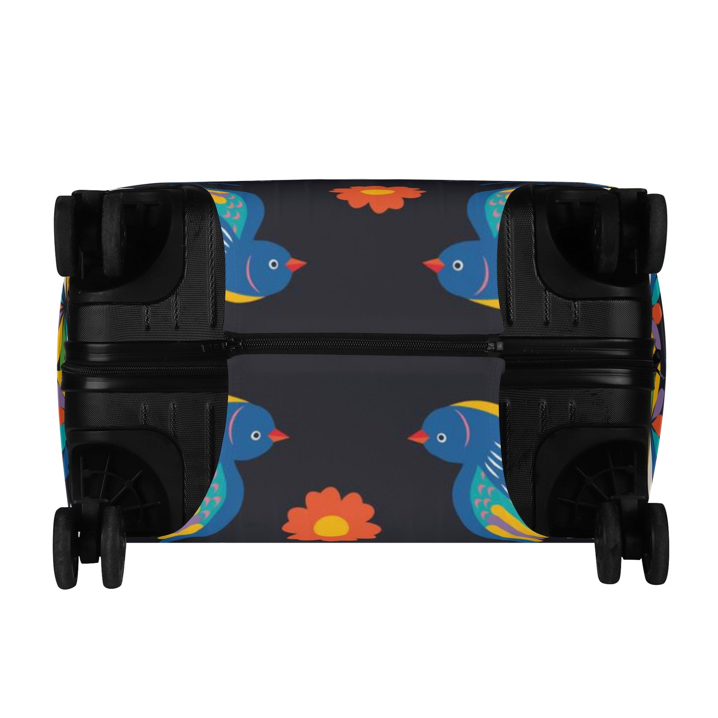Sugar skull Polyester Luggage Cover