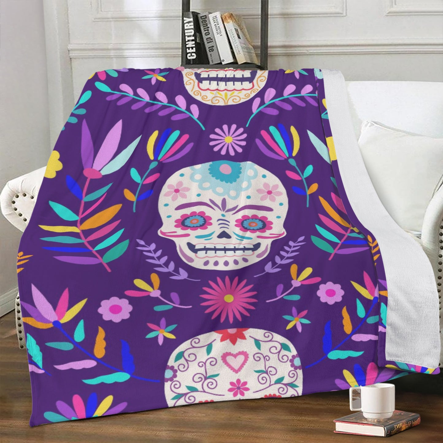 Day of the dead Blanket Fleece