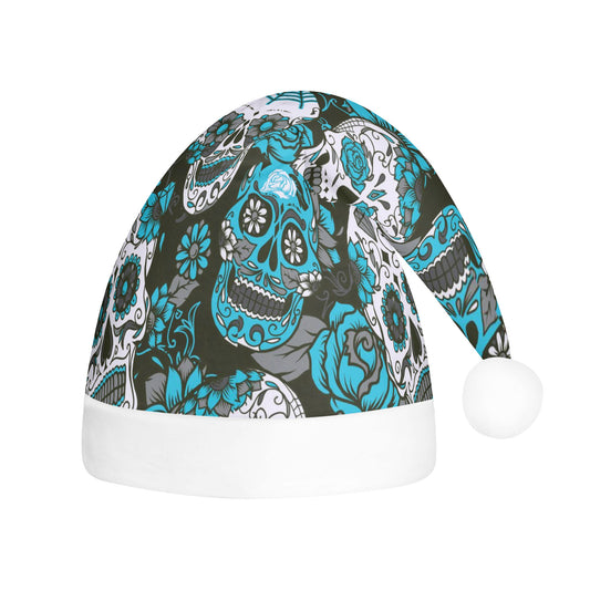 Mexican skull  floral Custom Christmas Hats