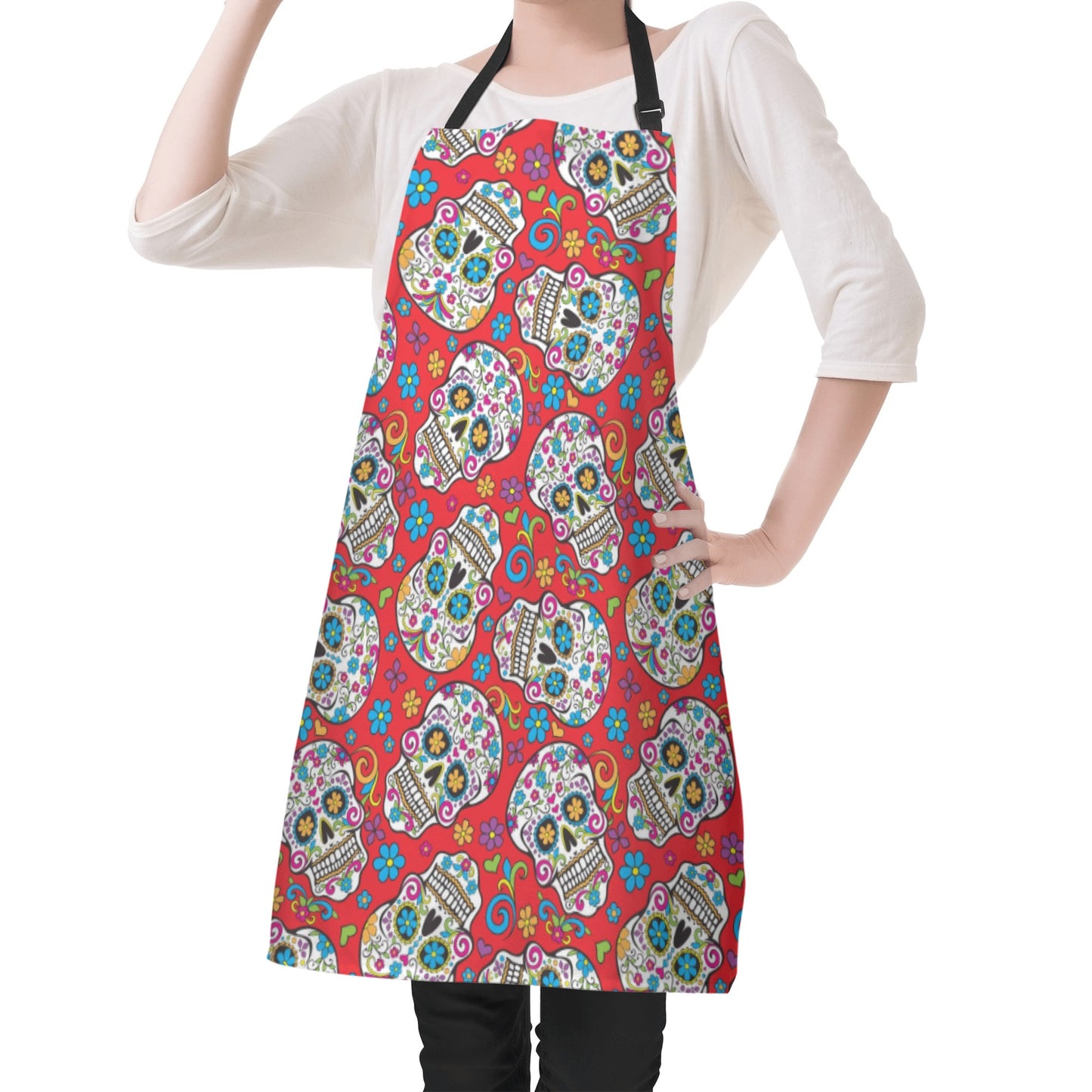 Dia de los muertos skeleton Apron