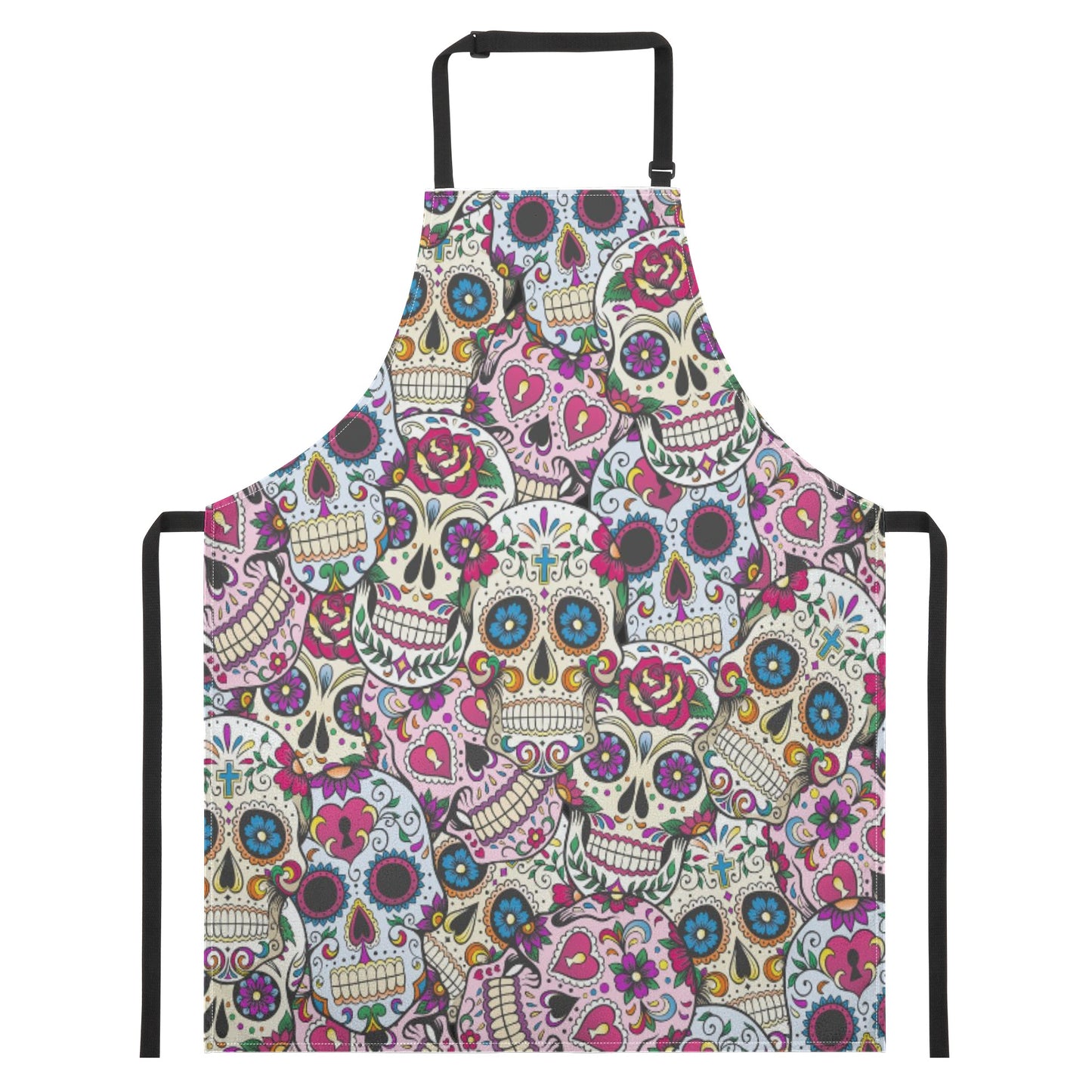 Sguar skull calaveras mexican skull Apron