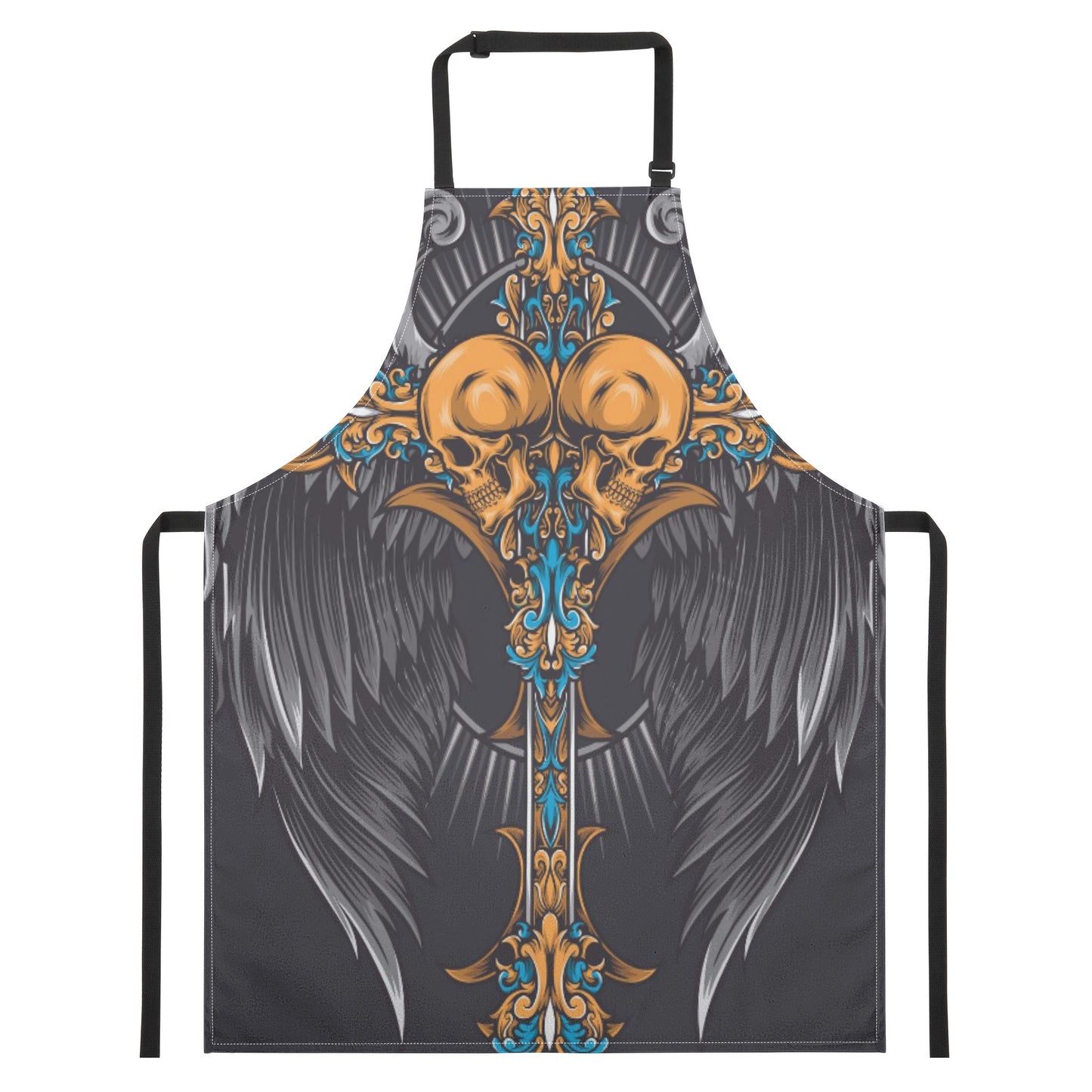 Cross skull Apron