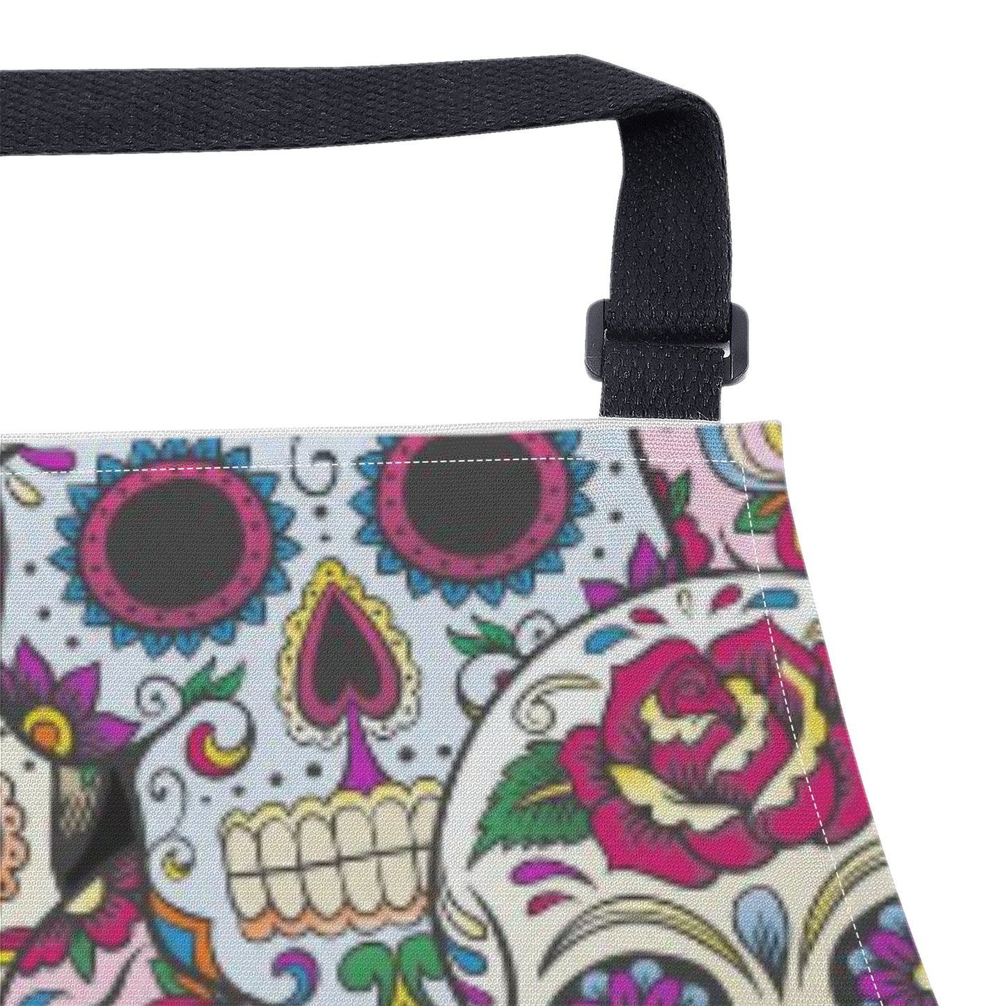 Sguar skull calaveras mexican skull Apron