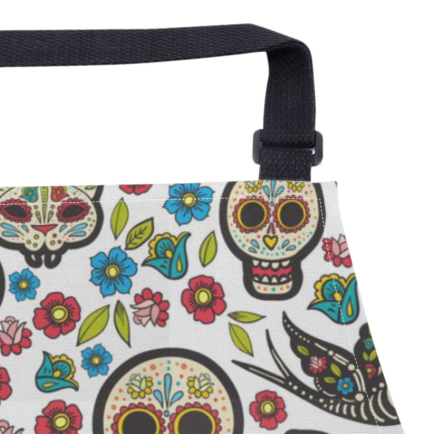 Dia de los muertos sugar skull Apron