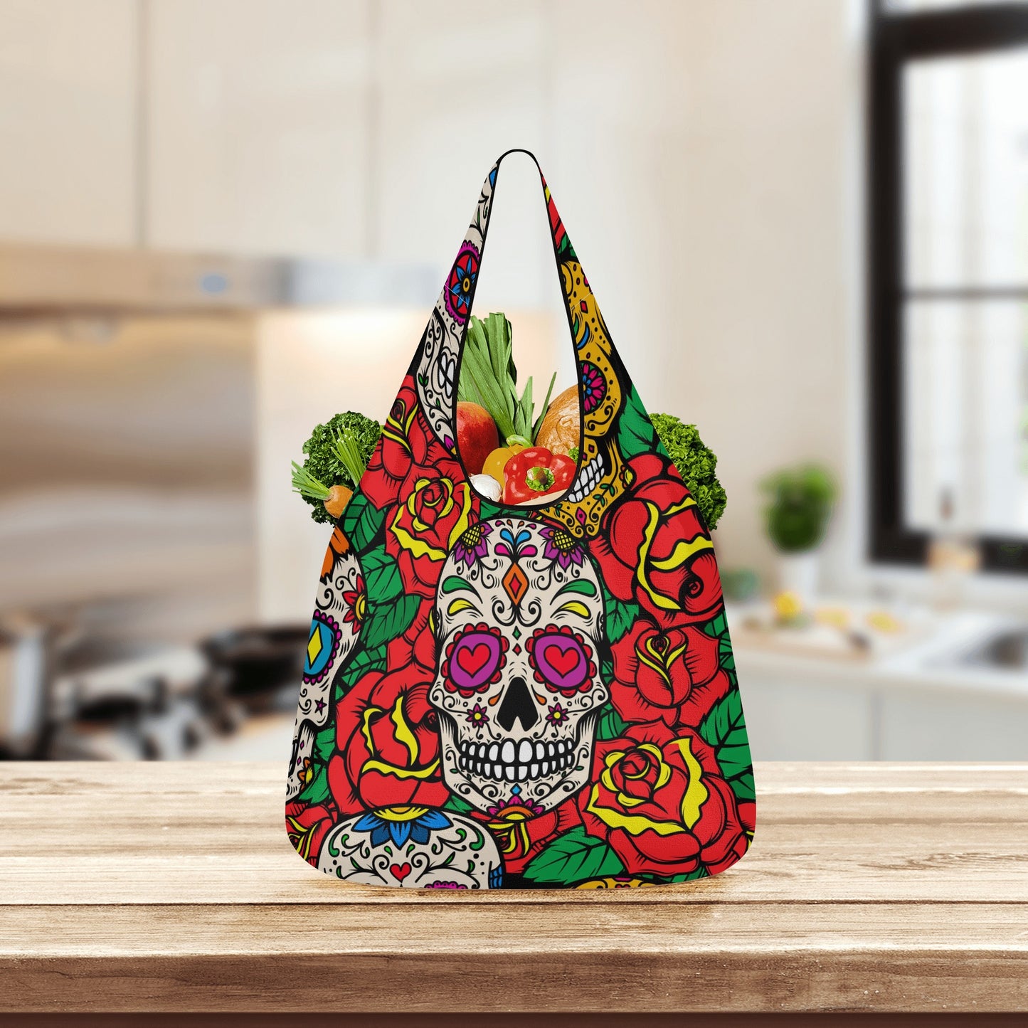 Day of the dead 3 Pack of Grocery Bags