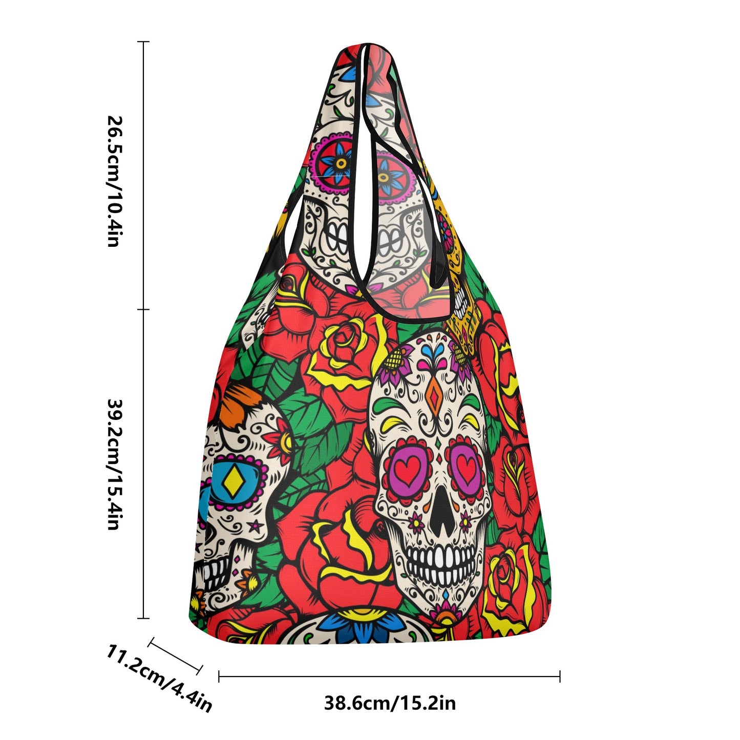 Day of the dead 3 Pack of Grocery Bags