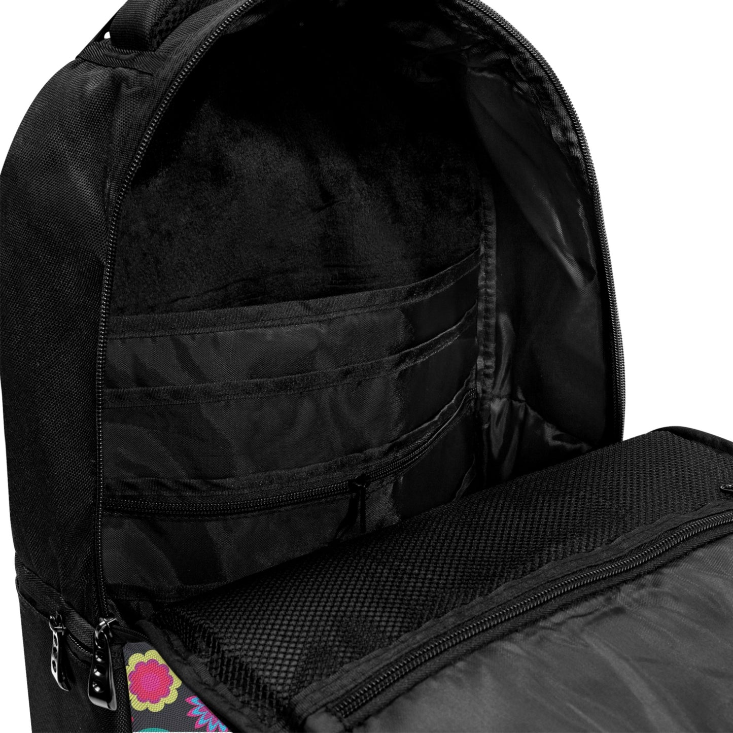 Dia de los muertos sugar skull calaveras Laptop Backpack