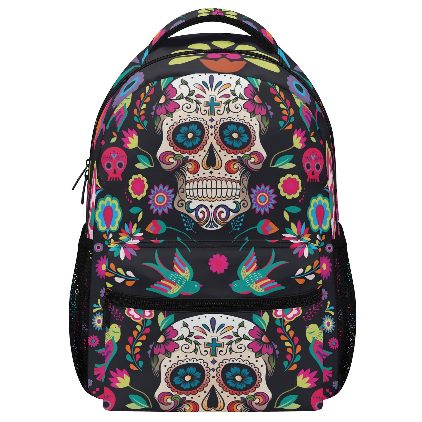 Sugar skull Day of the dead Halloweeen gothic New Casual Style School Bakcpack