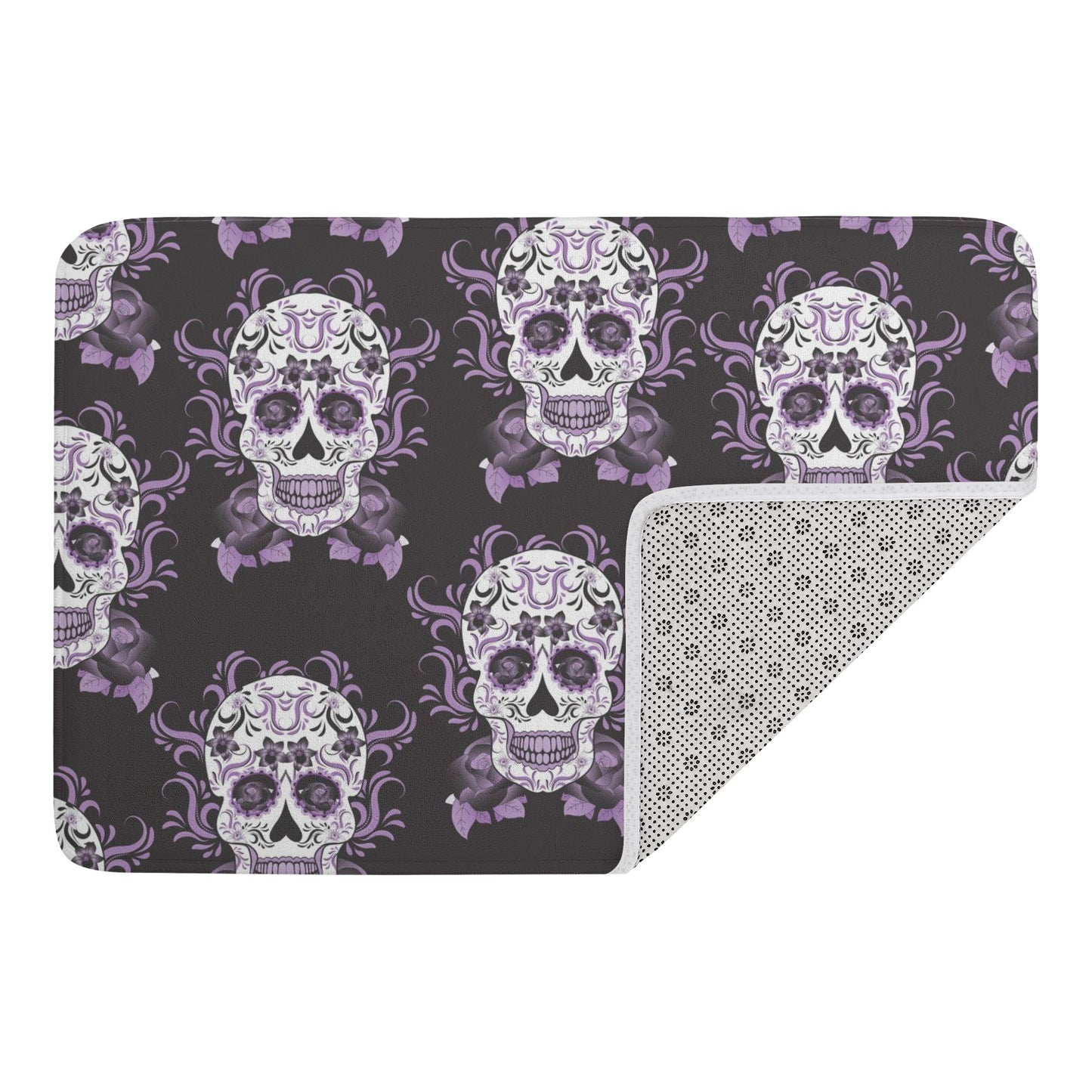 Calaveras sugar skull Plush Doormat