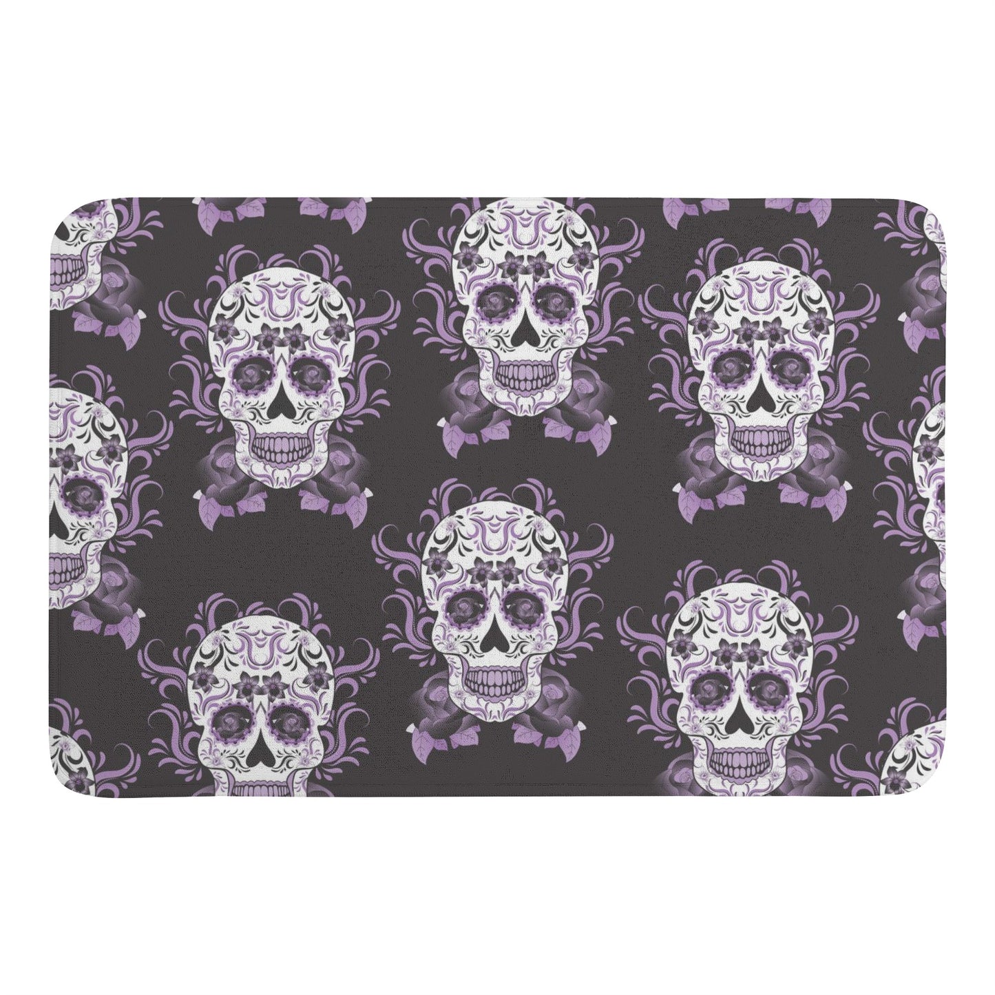 Calaveras sugar skull Plush Doormat