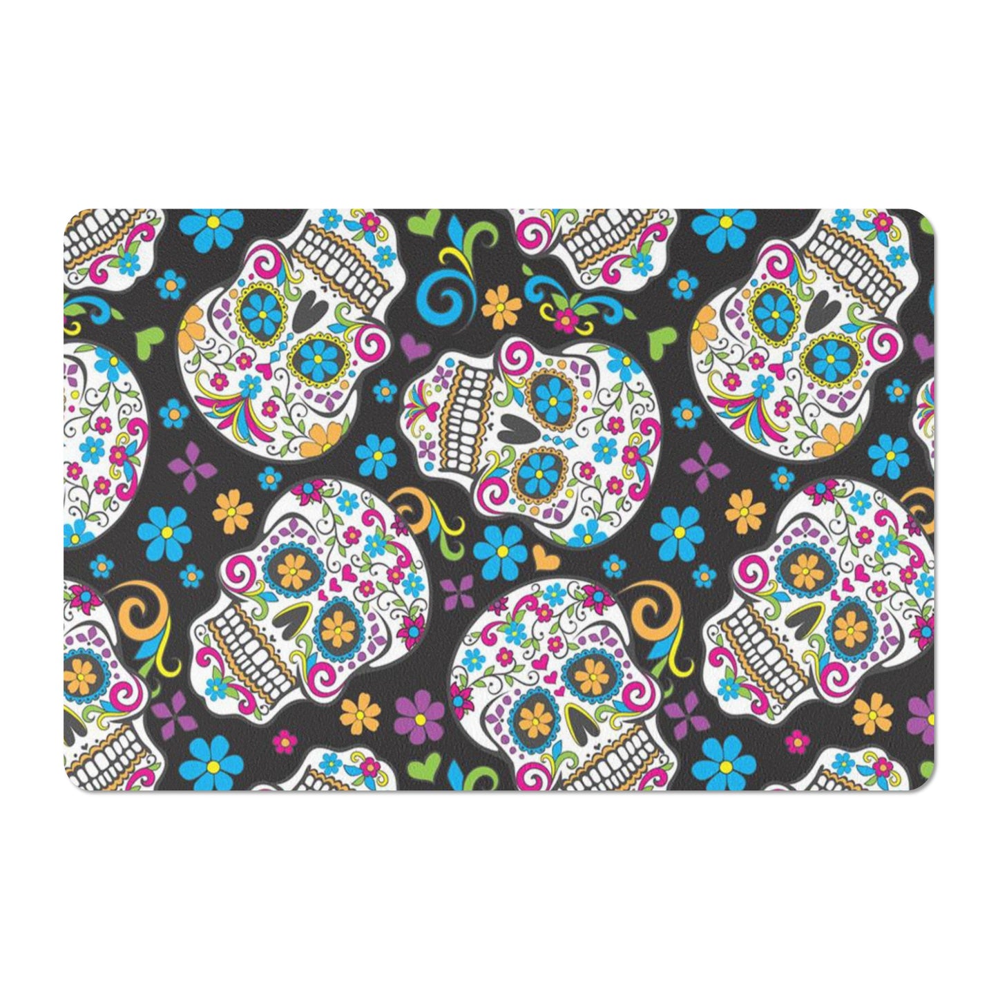Day of the dead Rubber Door Mat