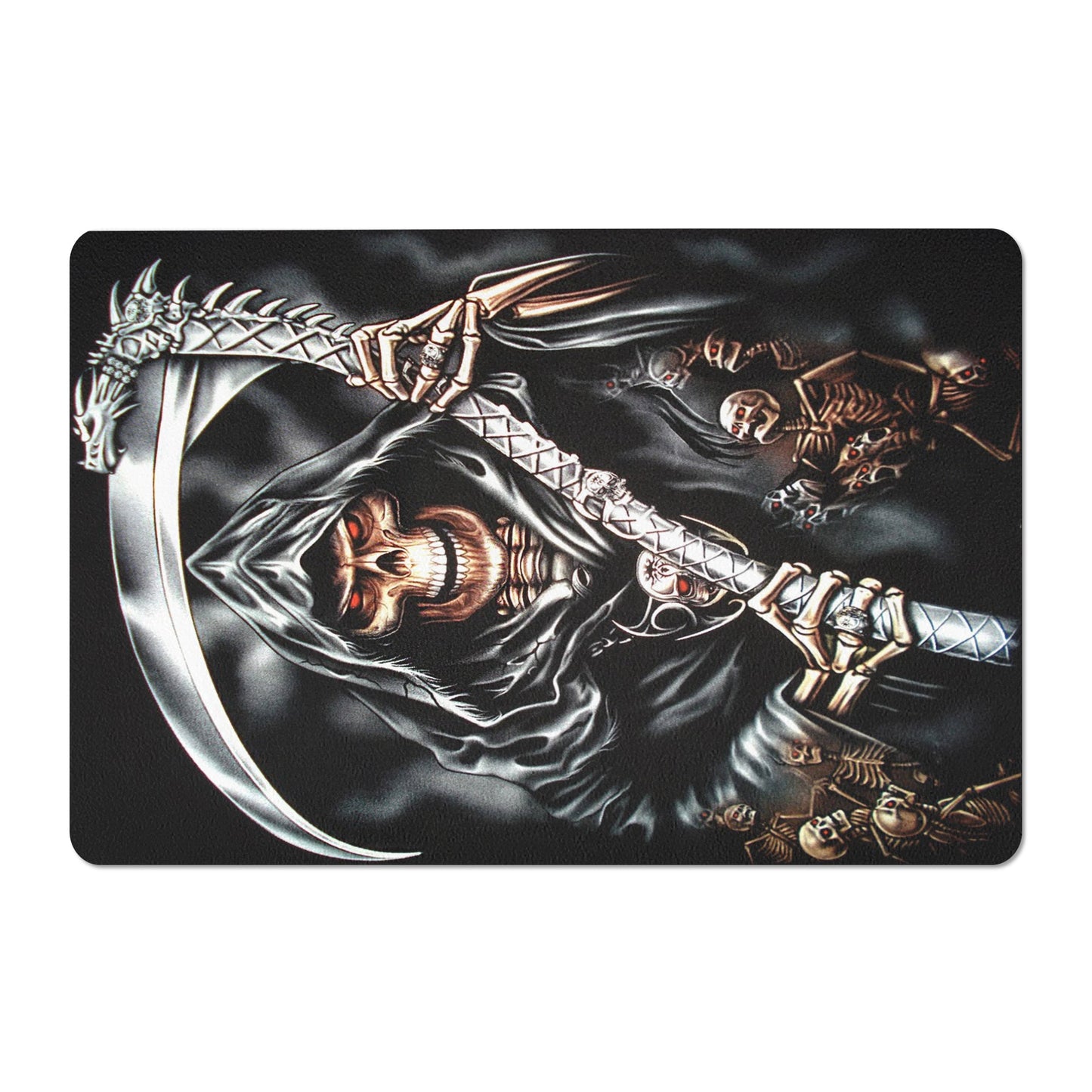 Grim reaper Rubber Door Mat