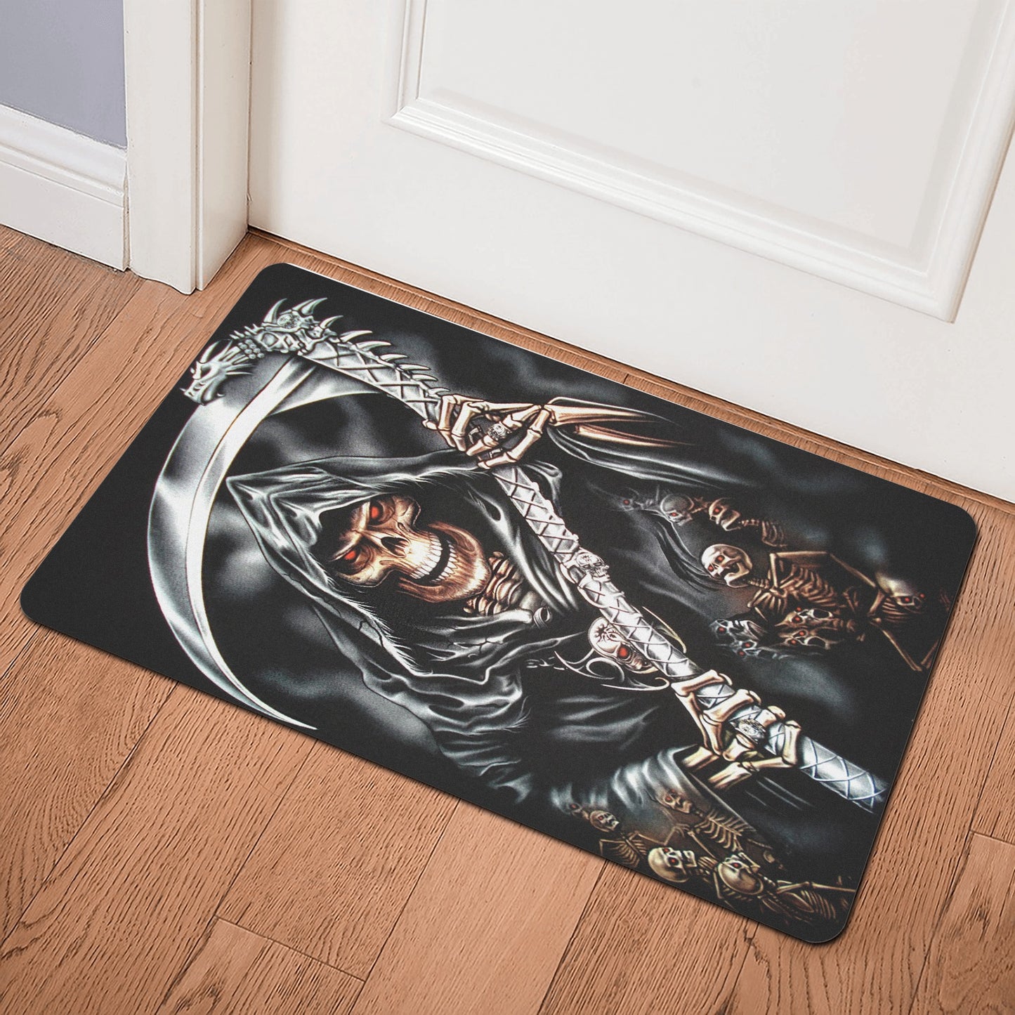 Grim reaper Rubber Door Mat