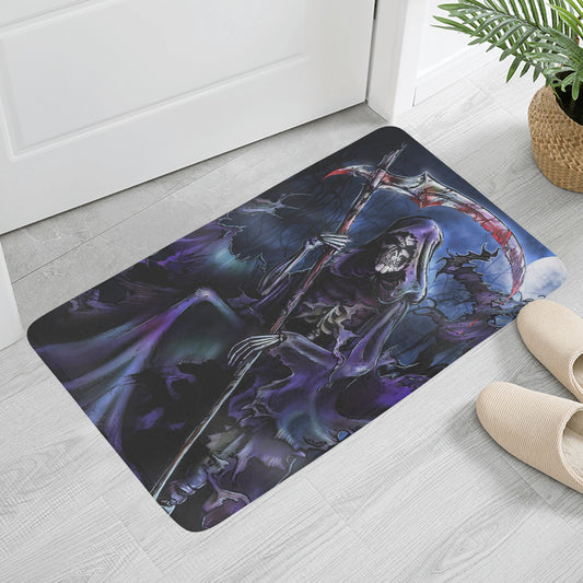 Grim reaper blood Plush Doormat