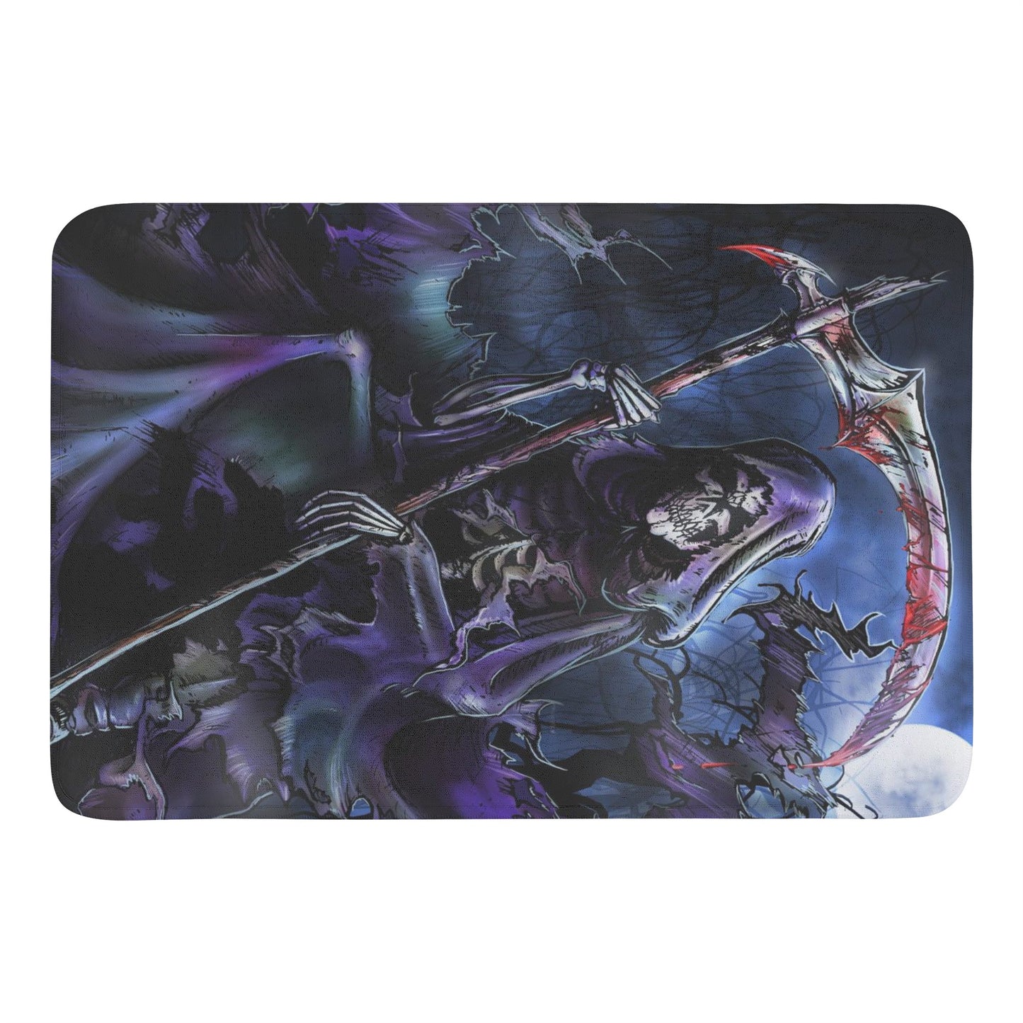 Grim reaper blood Plush Doormat