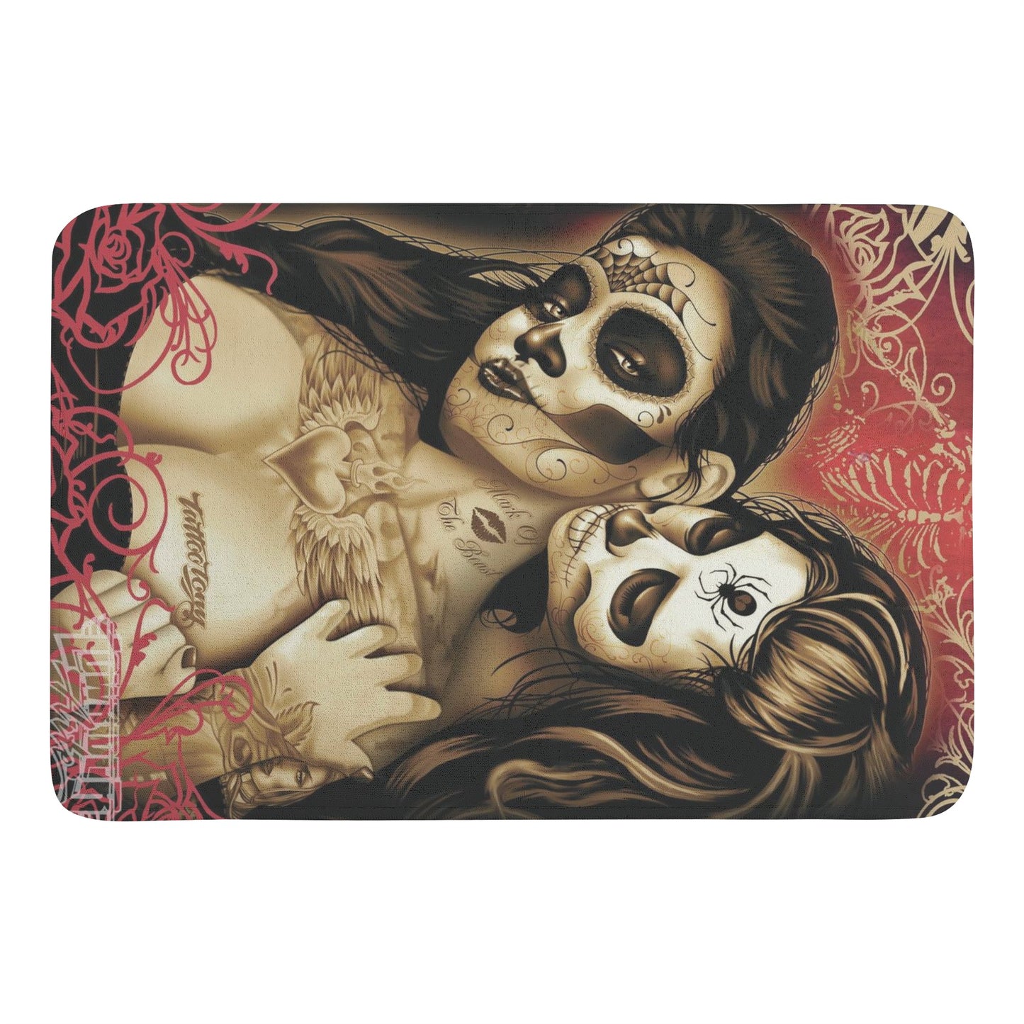 Sugar skull girls Plush Doormat