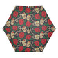 Rose skull Day of the dead Halloween  Umbrella