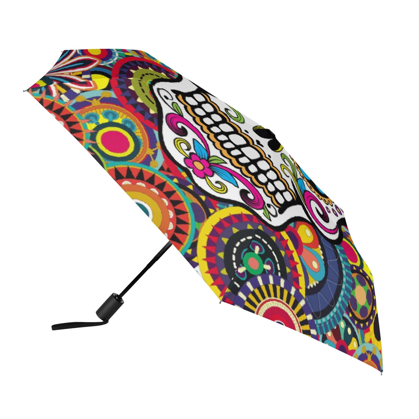 Sugar skull Pattern Day of the dead Halloween Umbrella