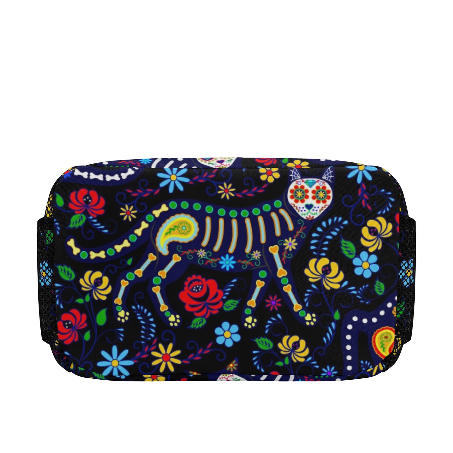 day of the dead skull All Over Printing Lunch Bag