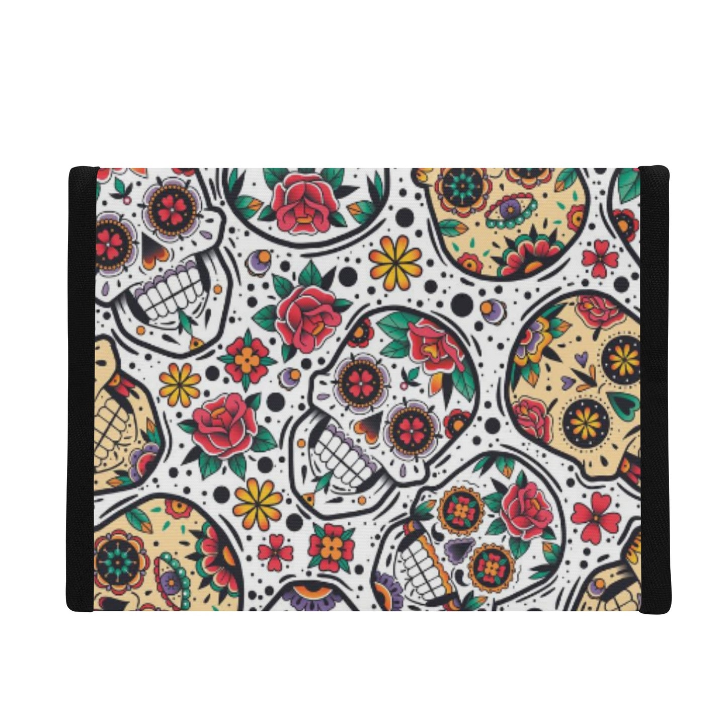 Day of the dead skulls candyFolding Pocket Type Lunch Bag