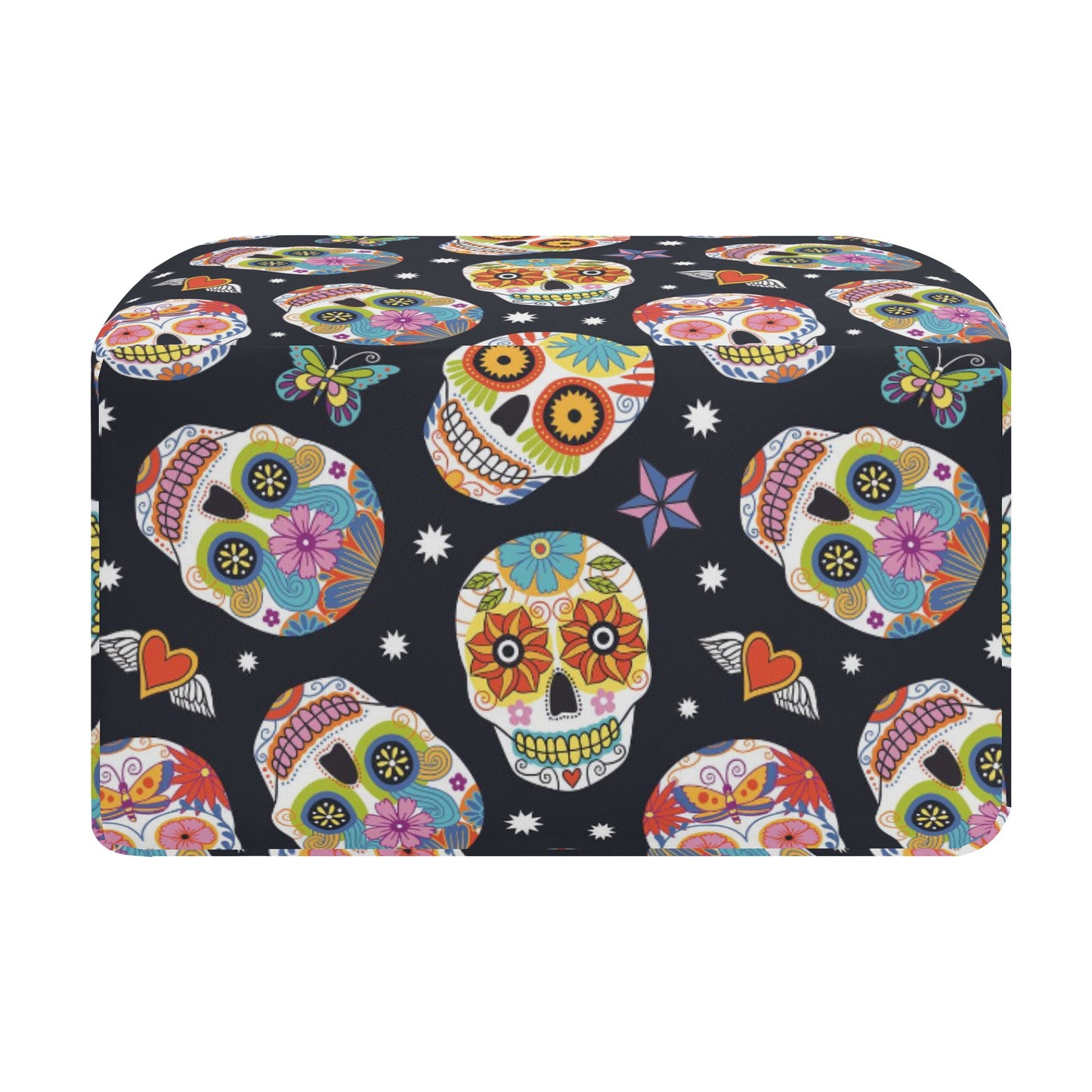Sugar skull pattern Portable Tote Lunch Bag