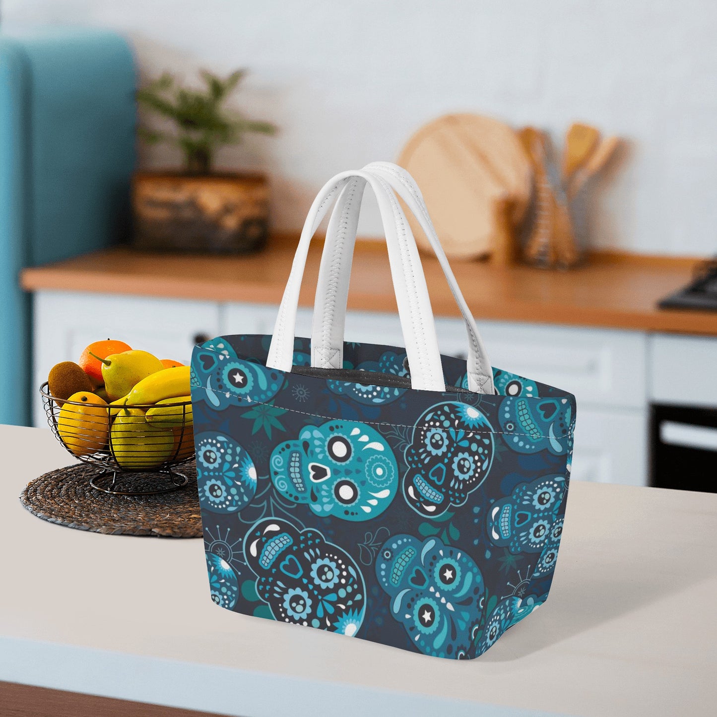 Dia de los muertos candy skulls New Style Lunch Bag