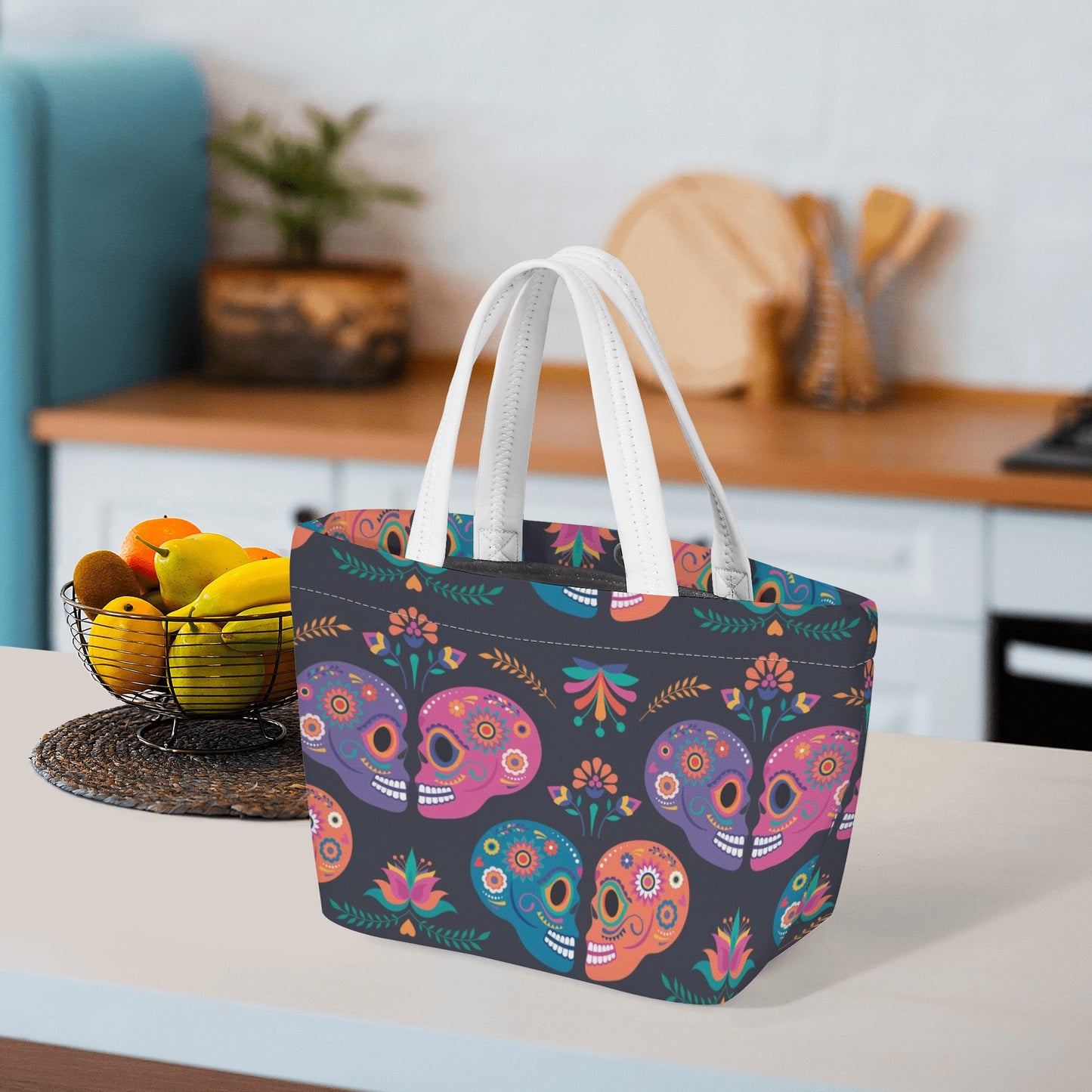 Sugar skull choupleNew Style Lunch Bag