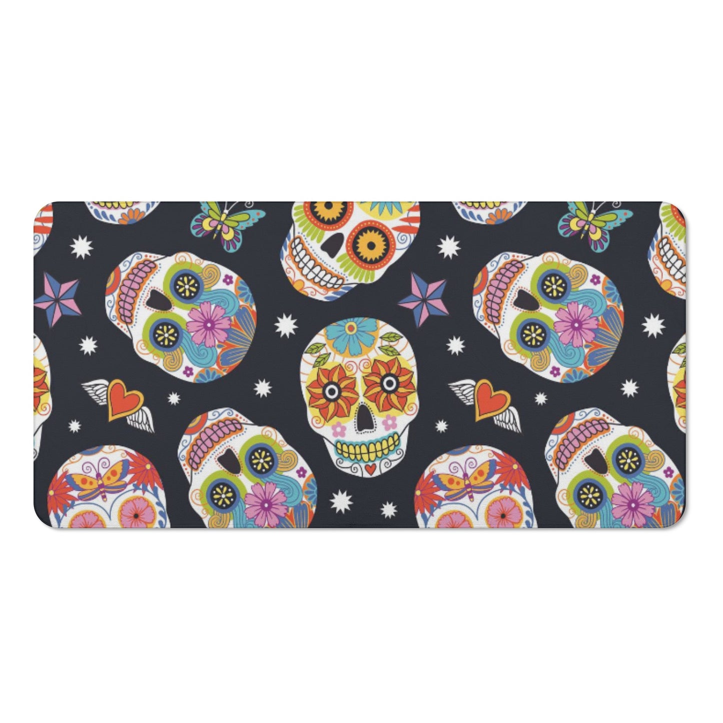 Candy sugar skull  pattern Bath Towel