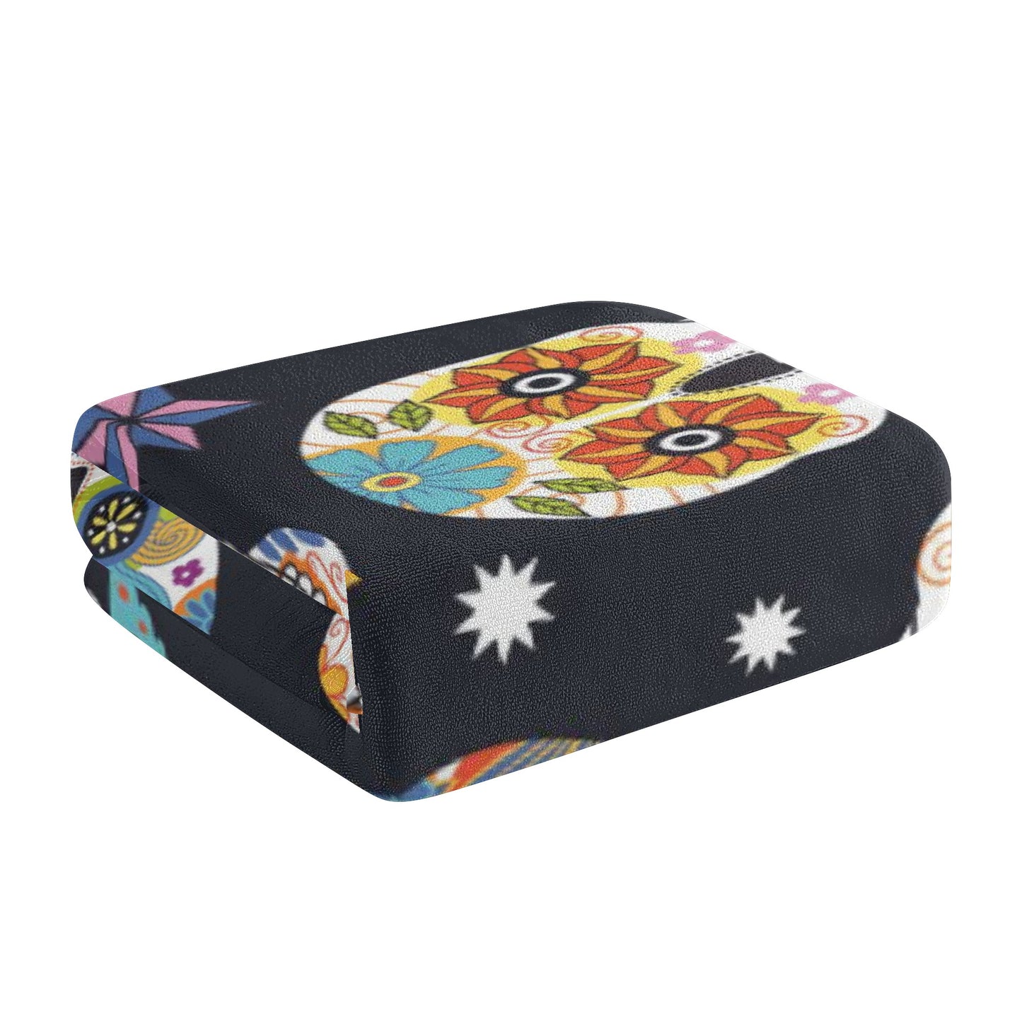 Candy sugar skull pattern Bath Towel