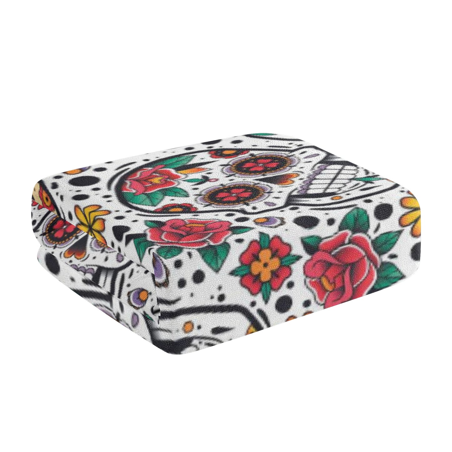 Sugar skull pattern Mexican skull Bath Towel