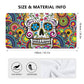Sugar skull Mexican skull calaveras Bath Towel