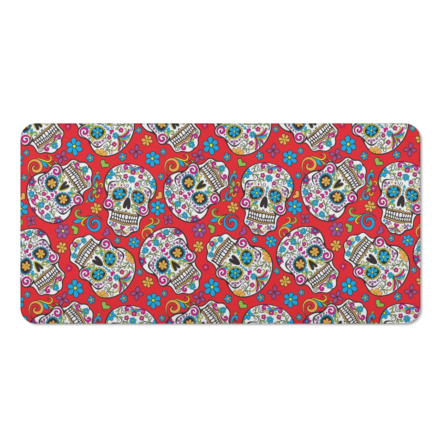 Dia de los muertos pattern Bath Towel