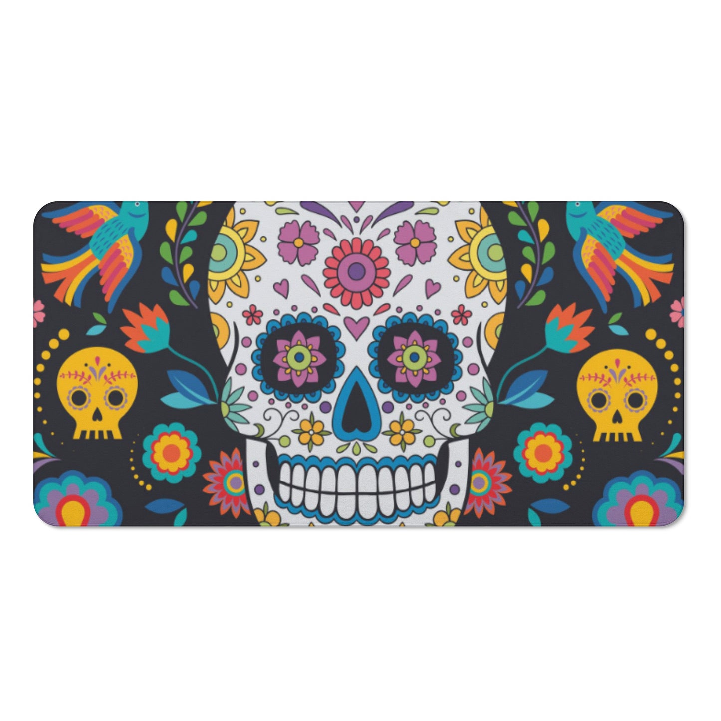 Sugar skull Mexican skull Bath Towel