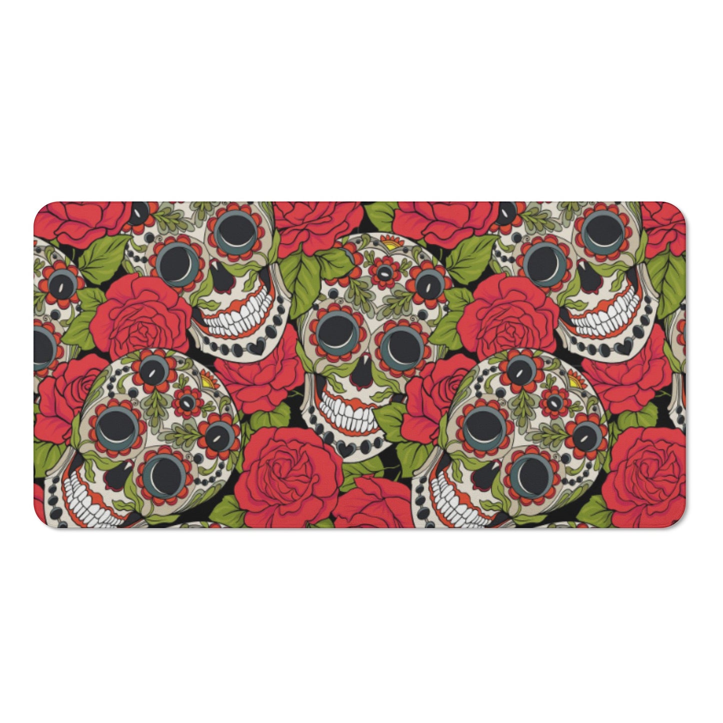 Calaveras sugar skull Bath Towel