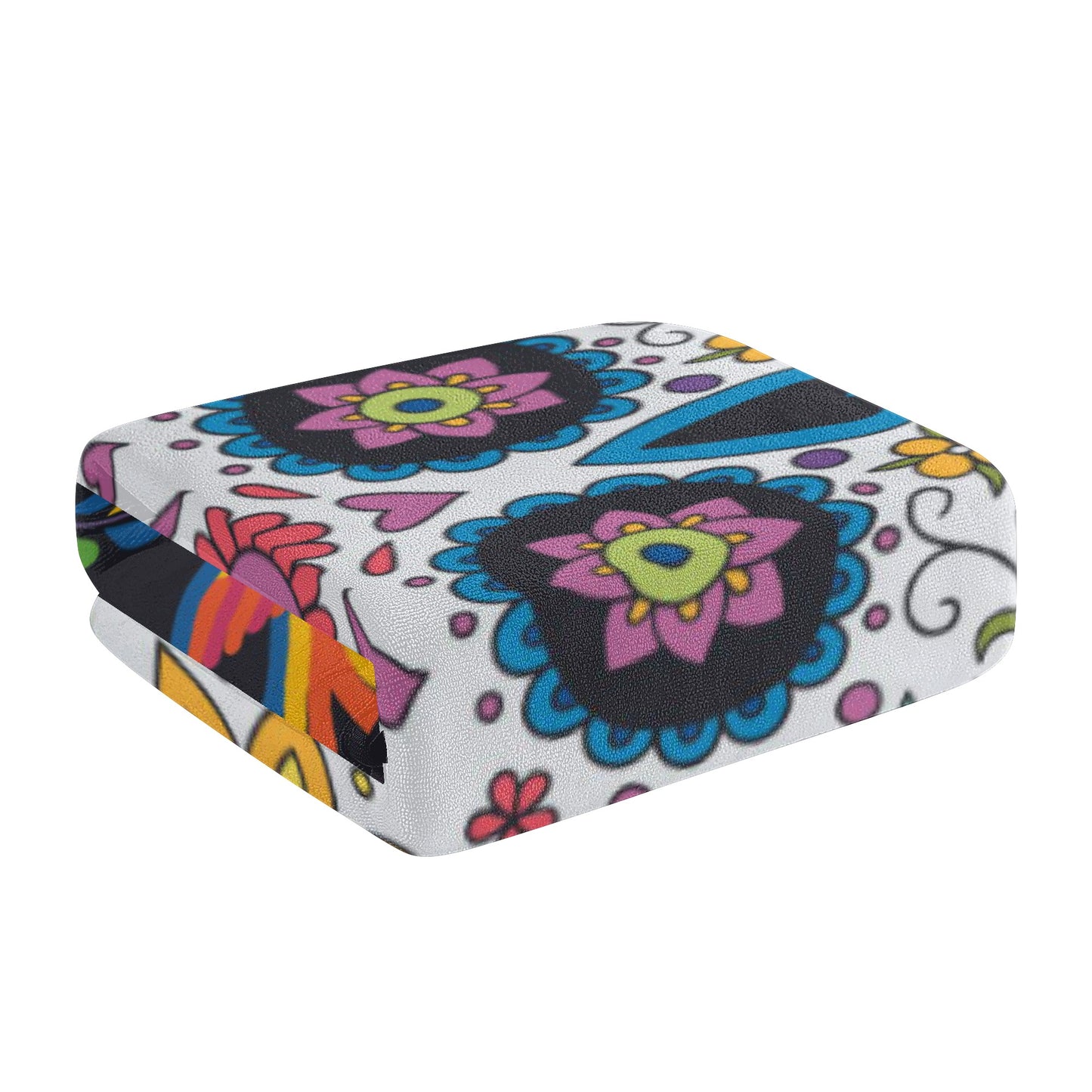 Sugar skull Mexican skull Bath Towel