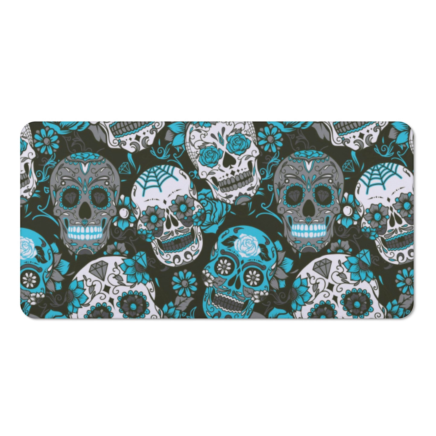 Sugar skull day of the dead Bath Towel