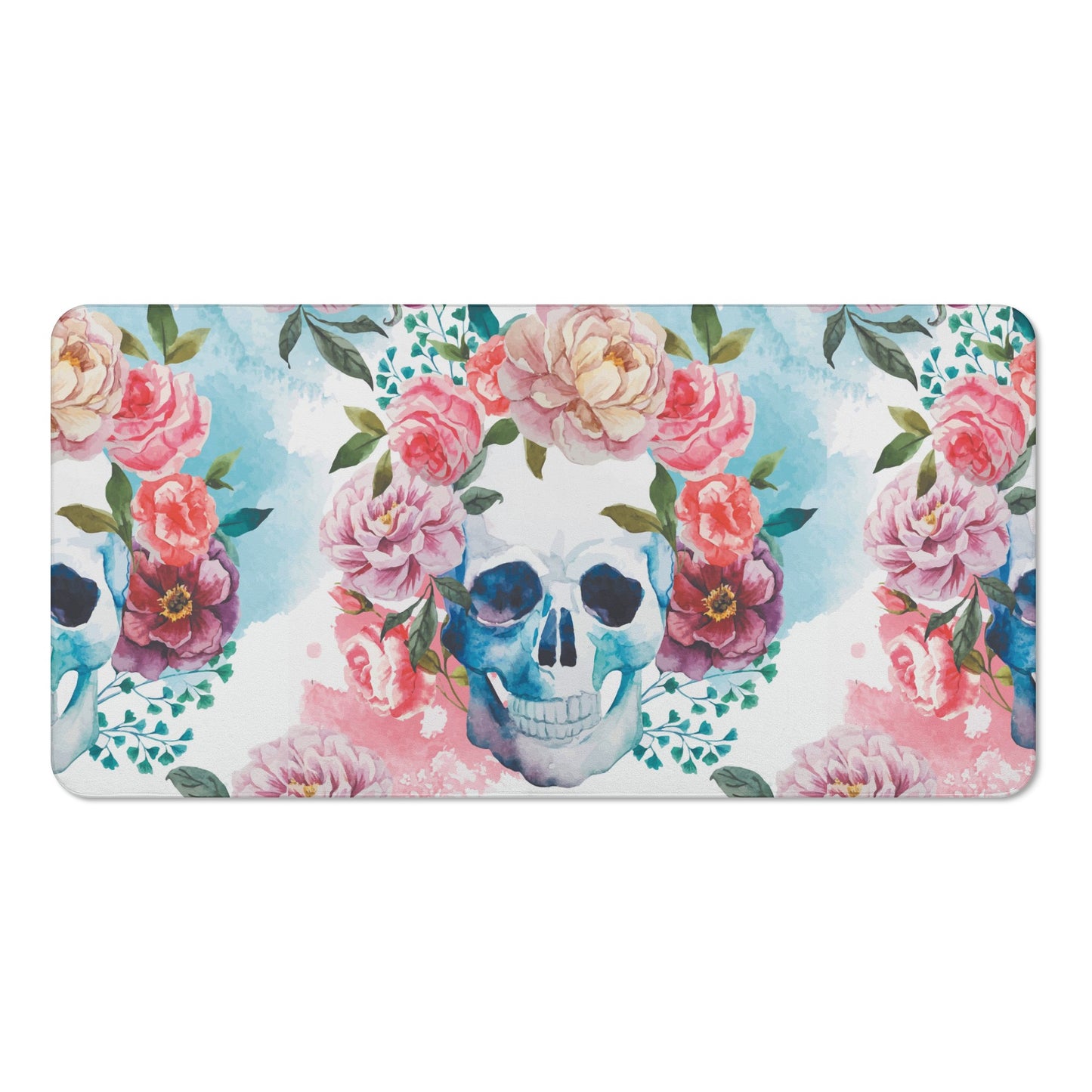 Candy skulls Bath Towel