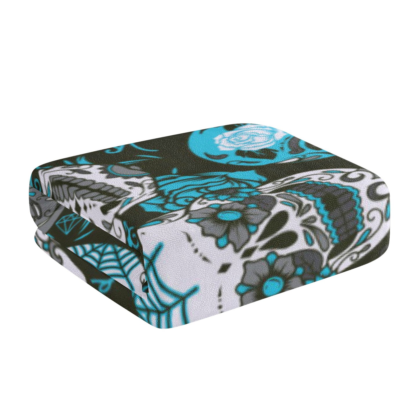 Sugar skull day of the dead Bath Towel