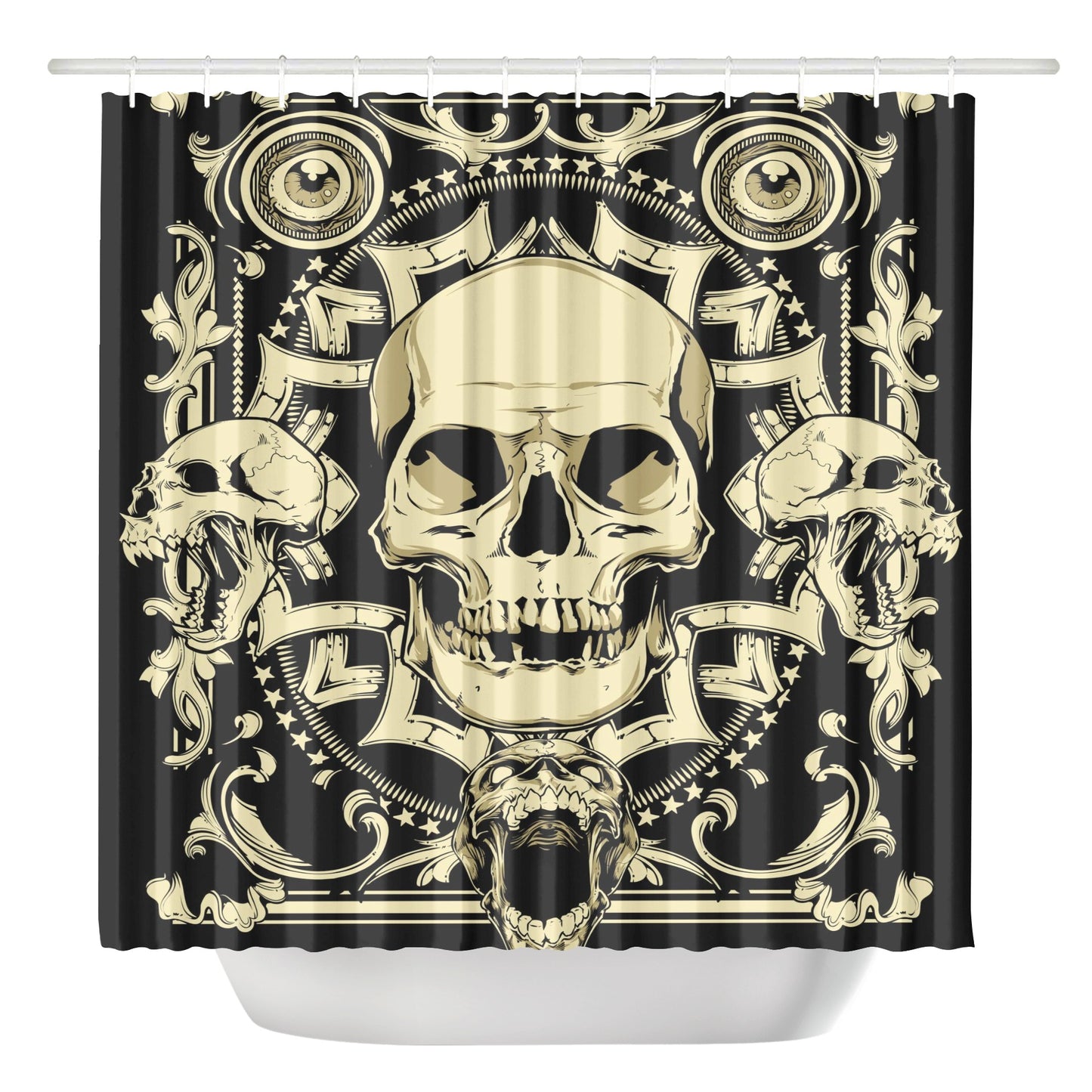 Grim reaper Halloween Shower Curtain