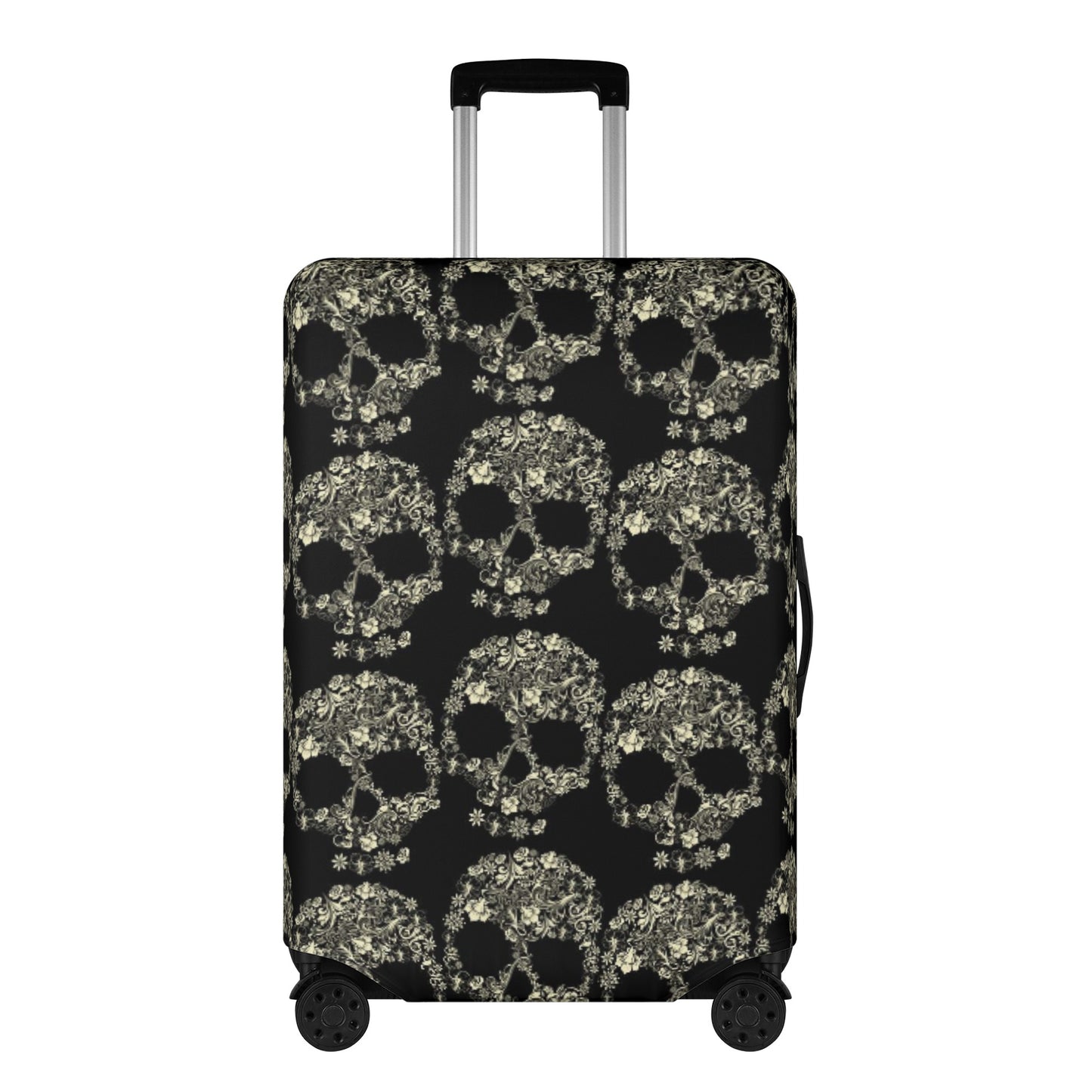 Halloween sugar skull Polyester Luggage Cover