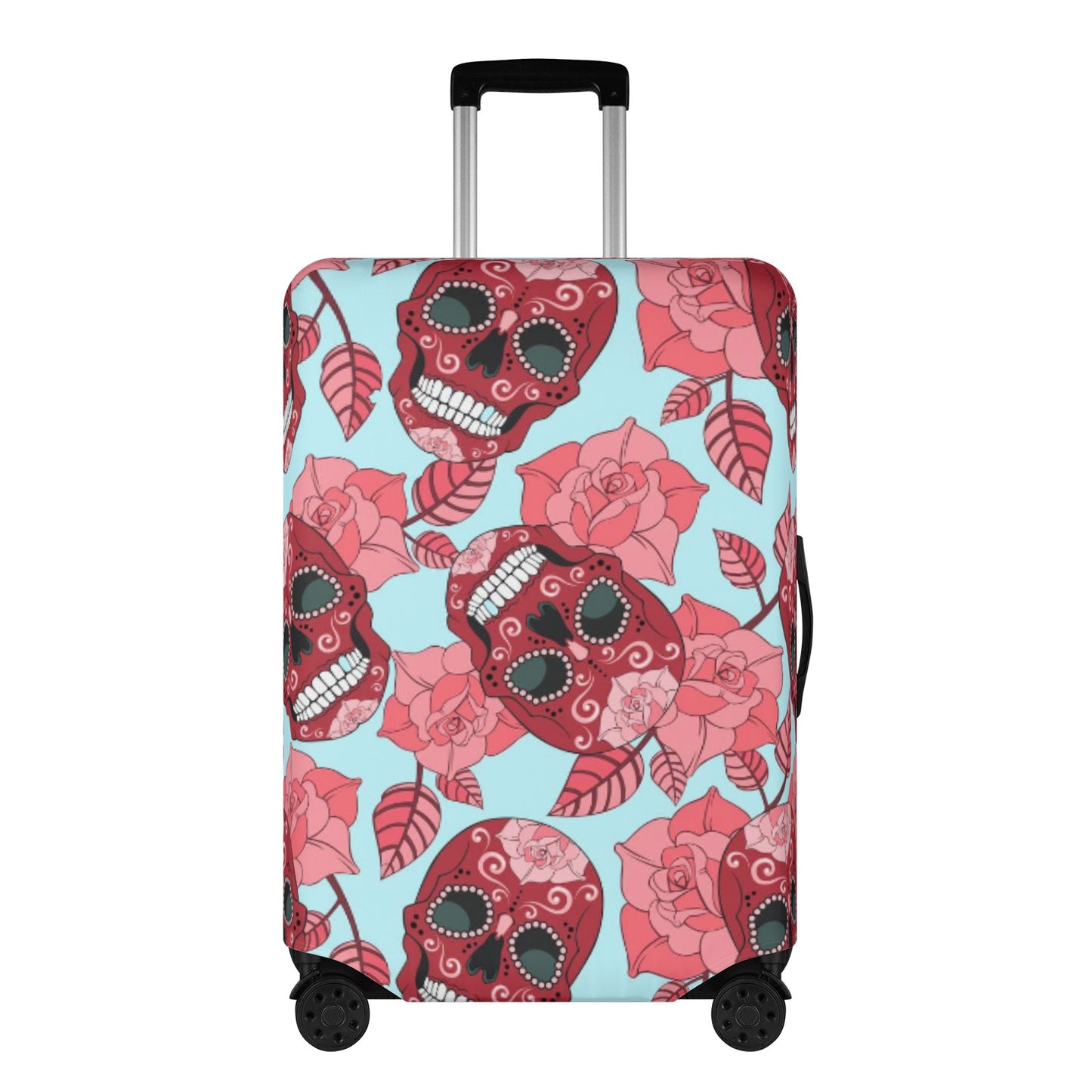 Dia de los muertos Mexican Calaveras Polyester Luggage Cover