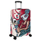 Sugar skull girl Polyester Luggage Cover