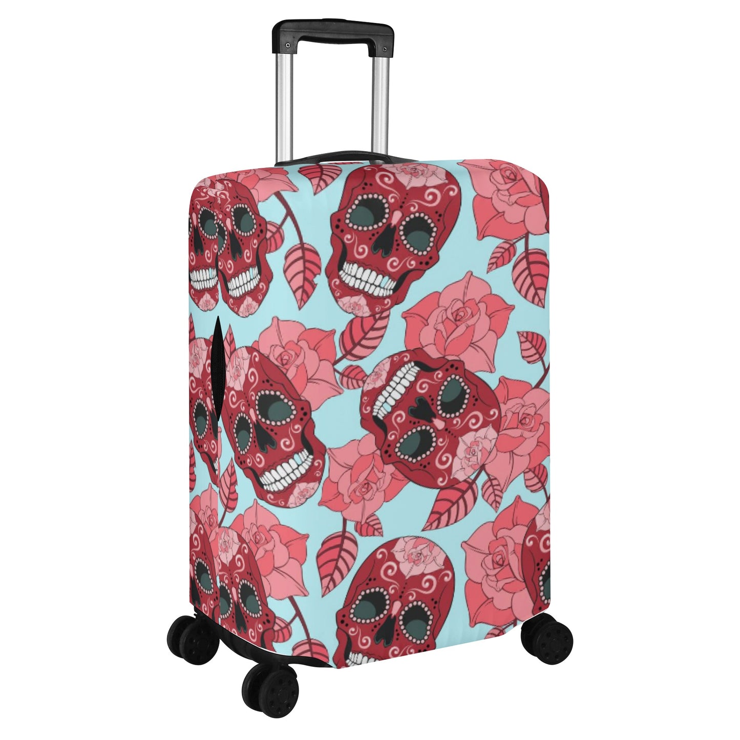 Dia de los muertos Mexican Calaveras Polyester Luggage Cover