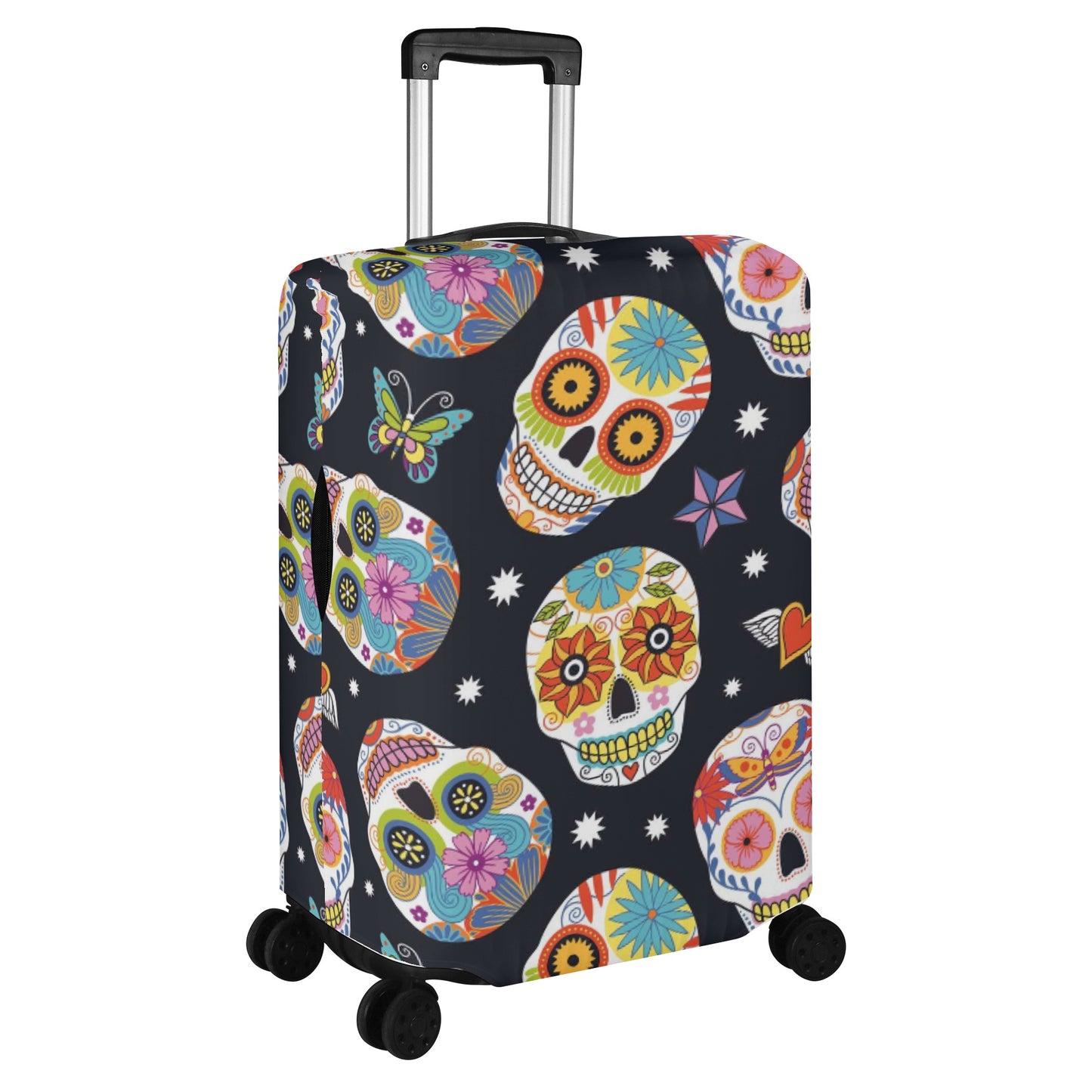 Cinco de mayo sugar skull Calaveras Polyester Luggage Cover