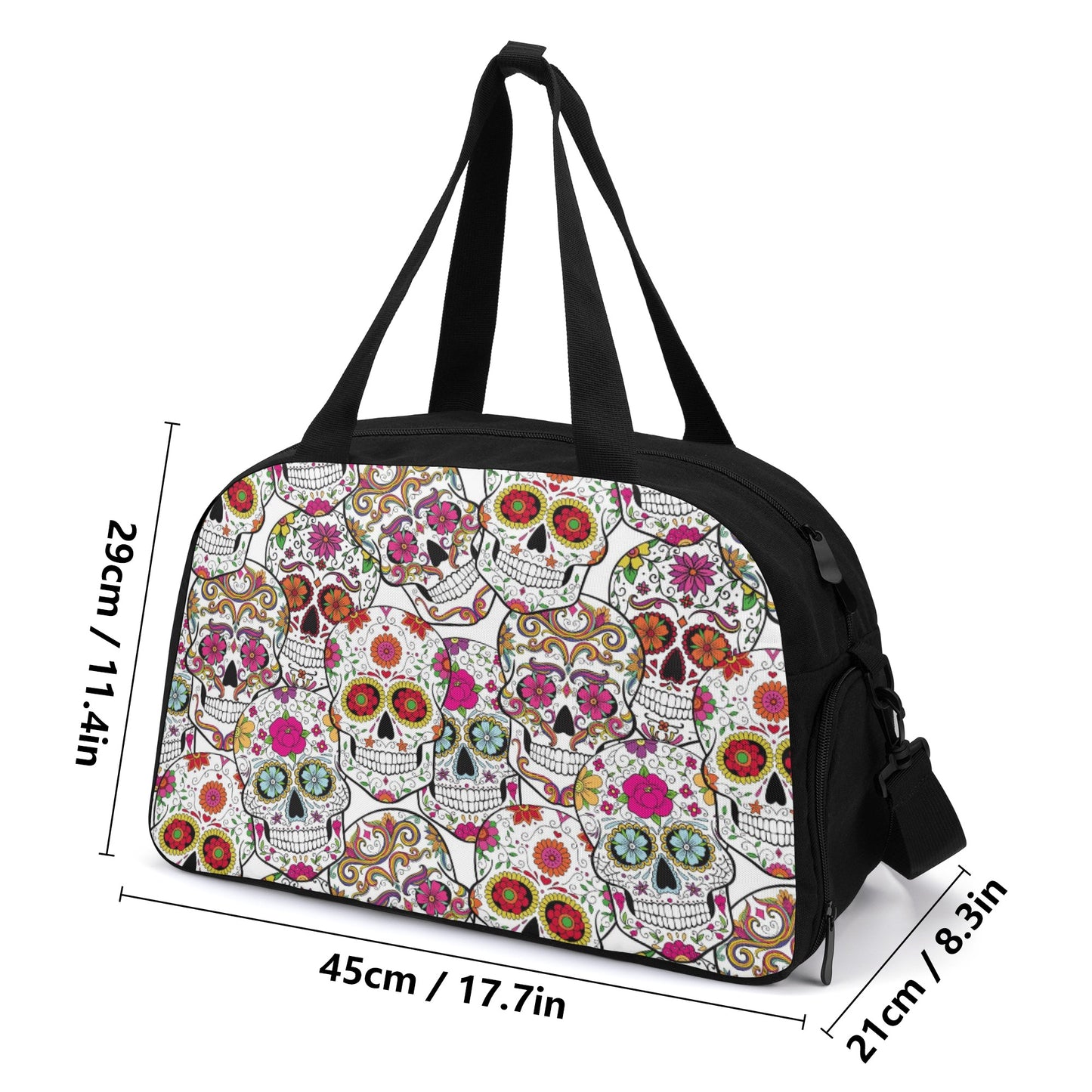 Dia de los muertos travel bag Travel Luggage Bag
