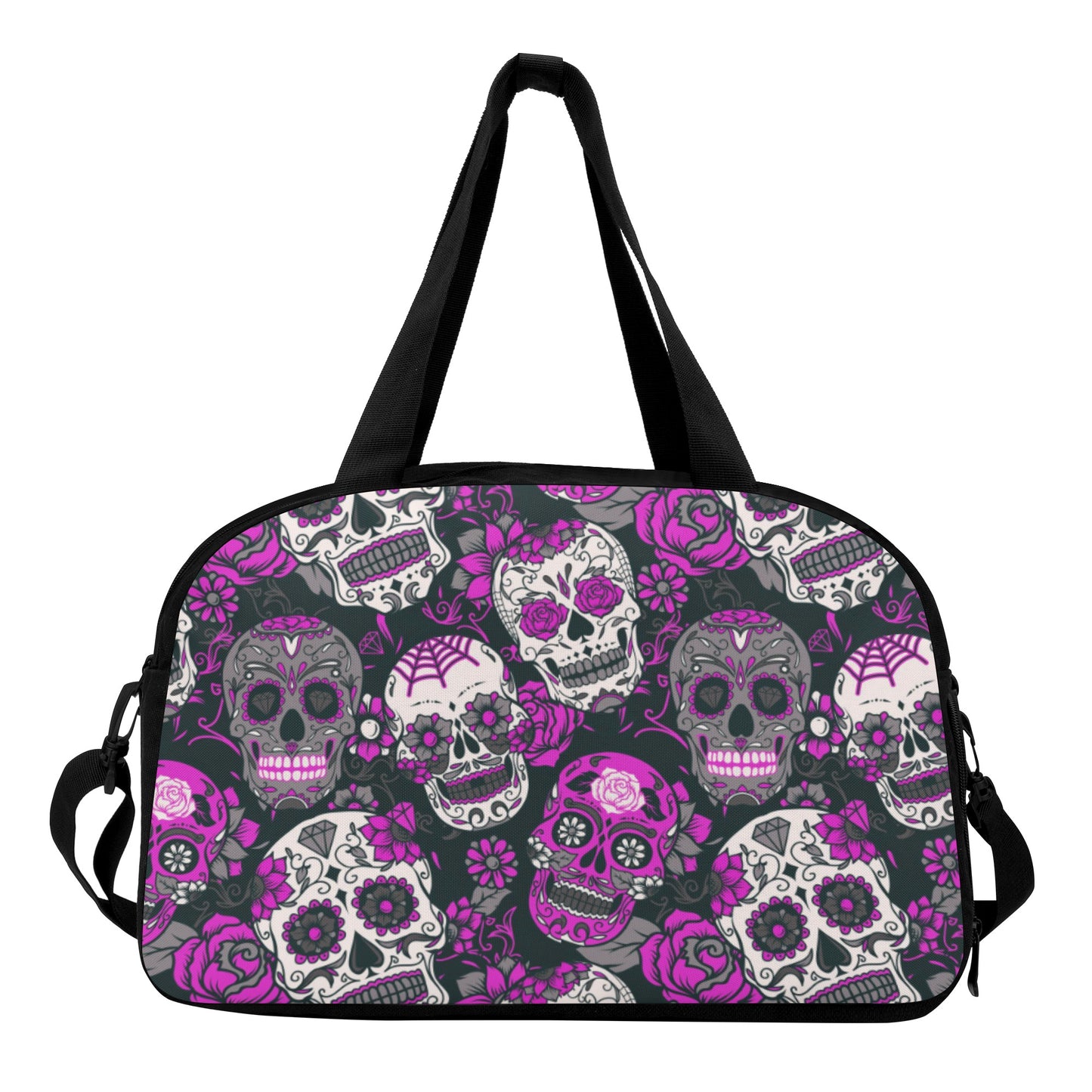 Sugar skull cinco de mayo Travel Luggage Bag