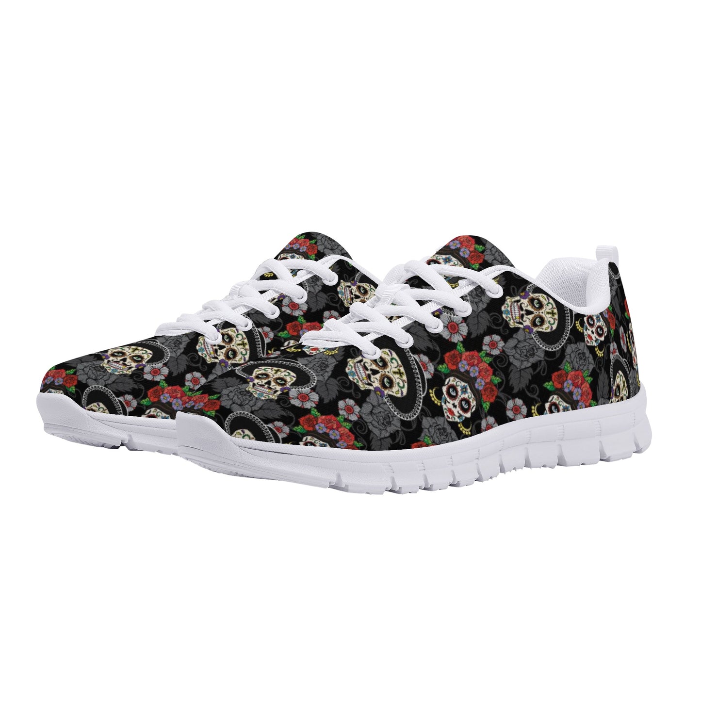 Dia de los muertos Mexican Calaveras Women's Running Shoes