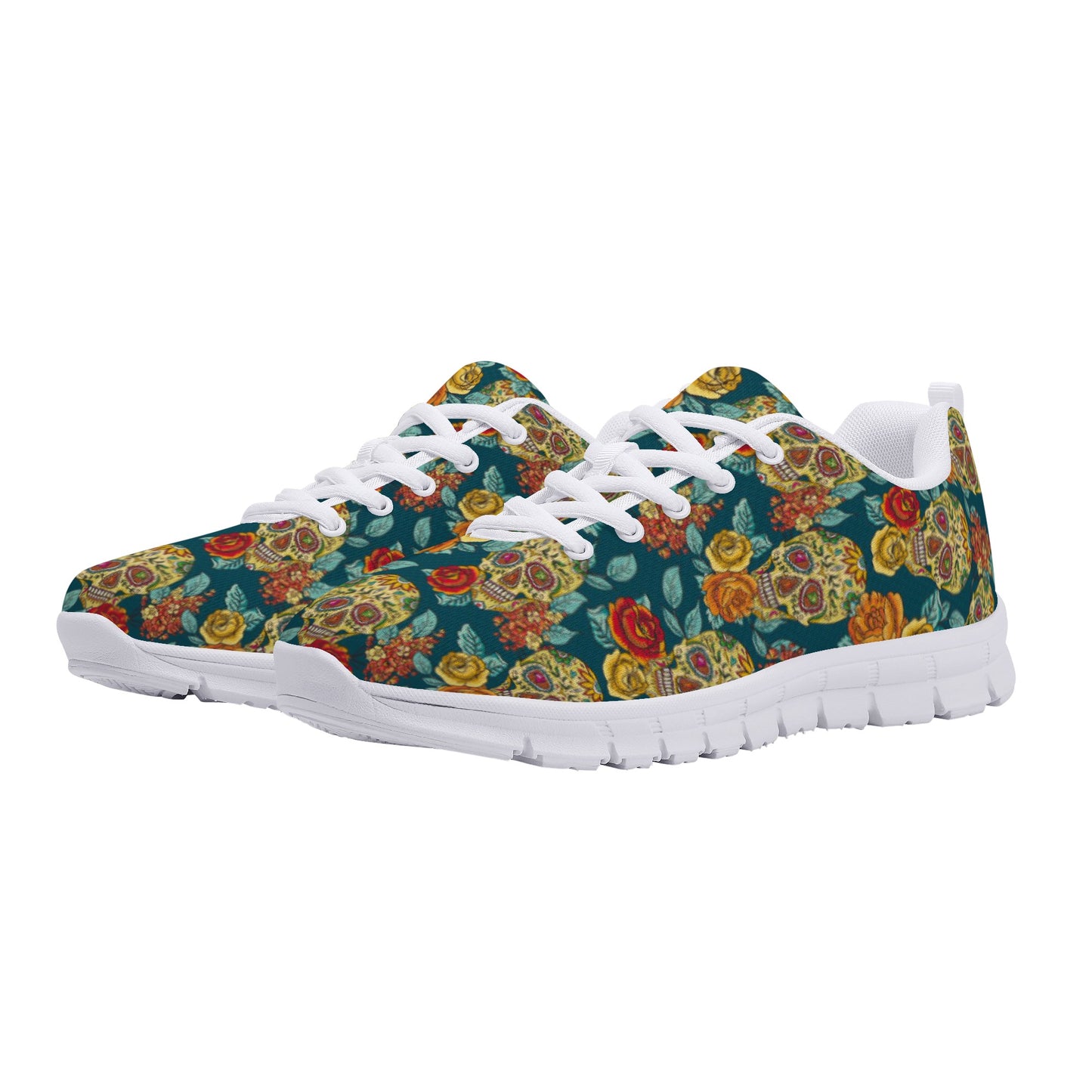 Dia de los muertos skull Women's Running Shoes