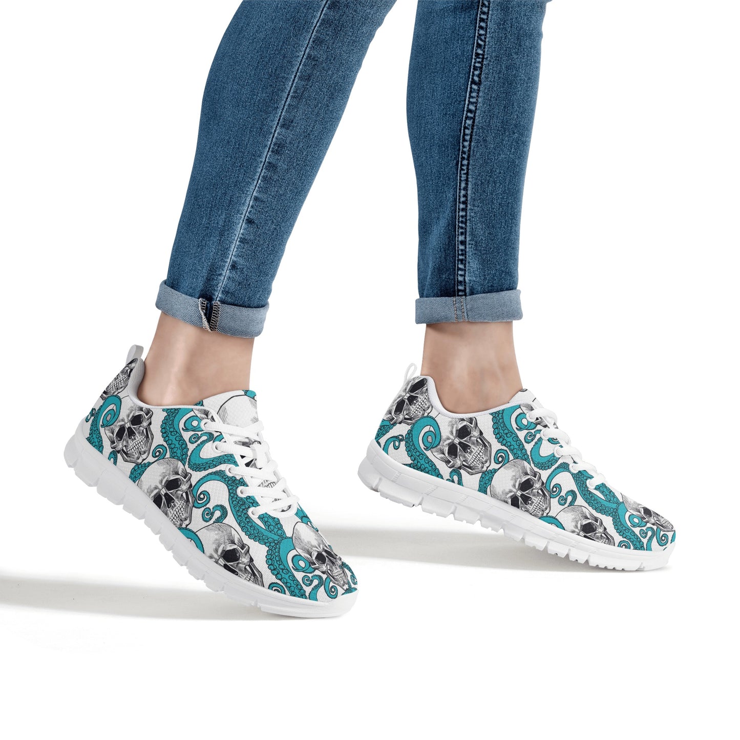 Halloween sugar skull Women's Running Shoes