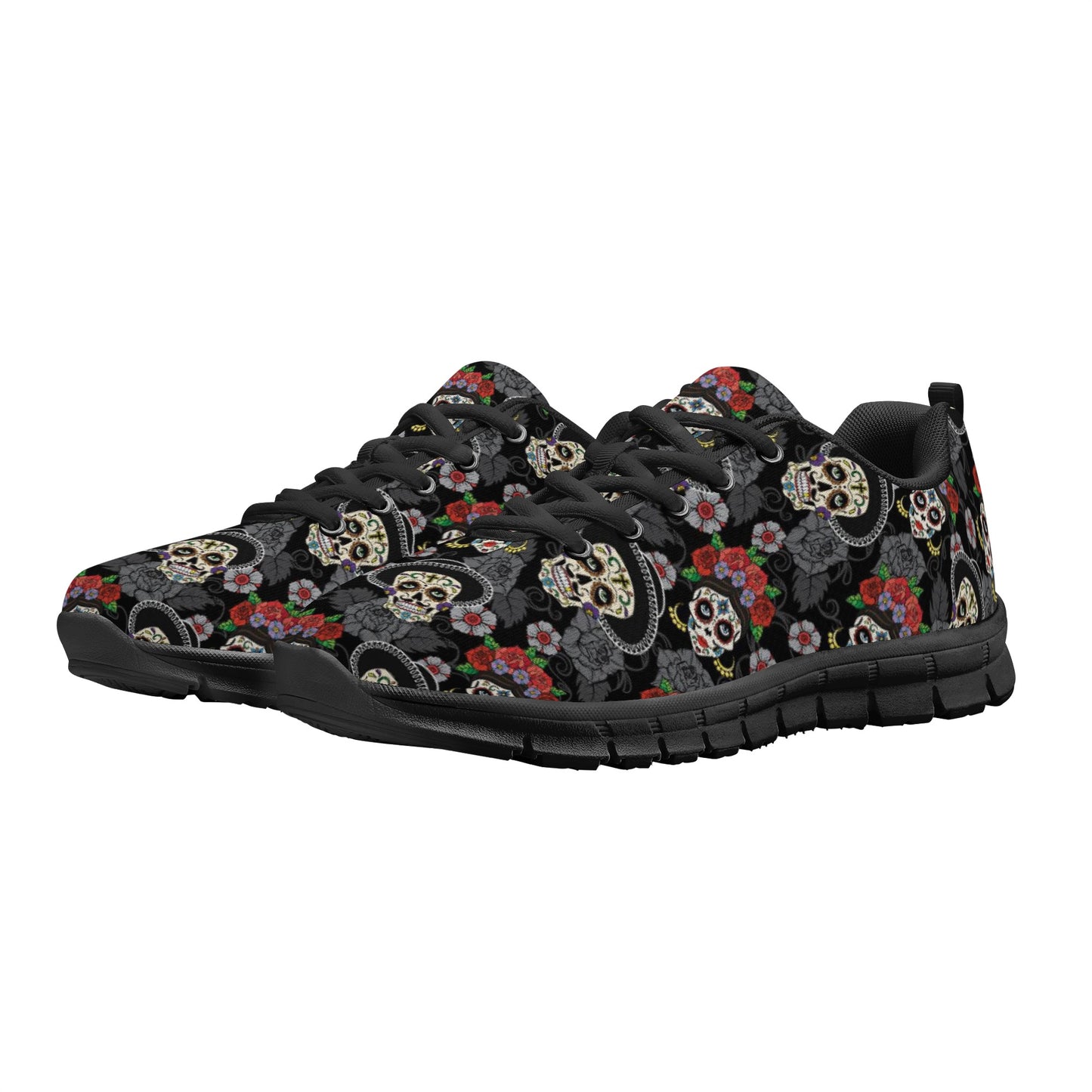 Dia de los muertos Mexican Calaveras Women's Running Shoes